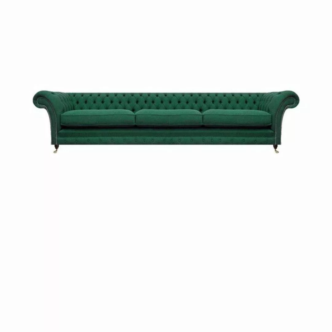 JVmoebel Chesterfield-Sofa Luxus Textil Stoff Sofa Dreisitze Einrichtung Wo günstig online kaufen