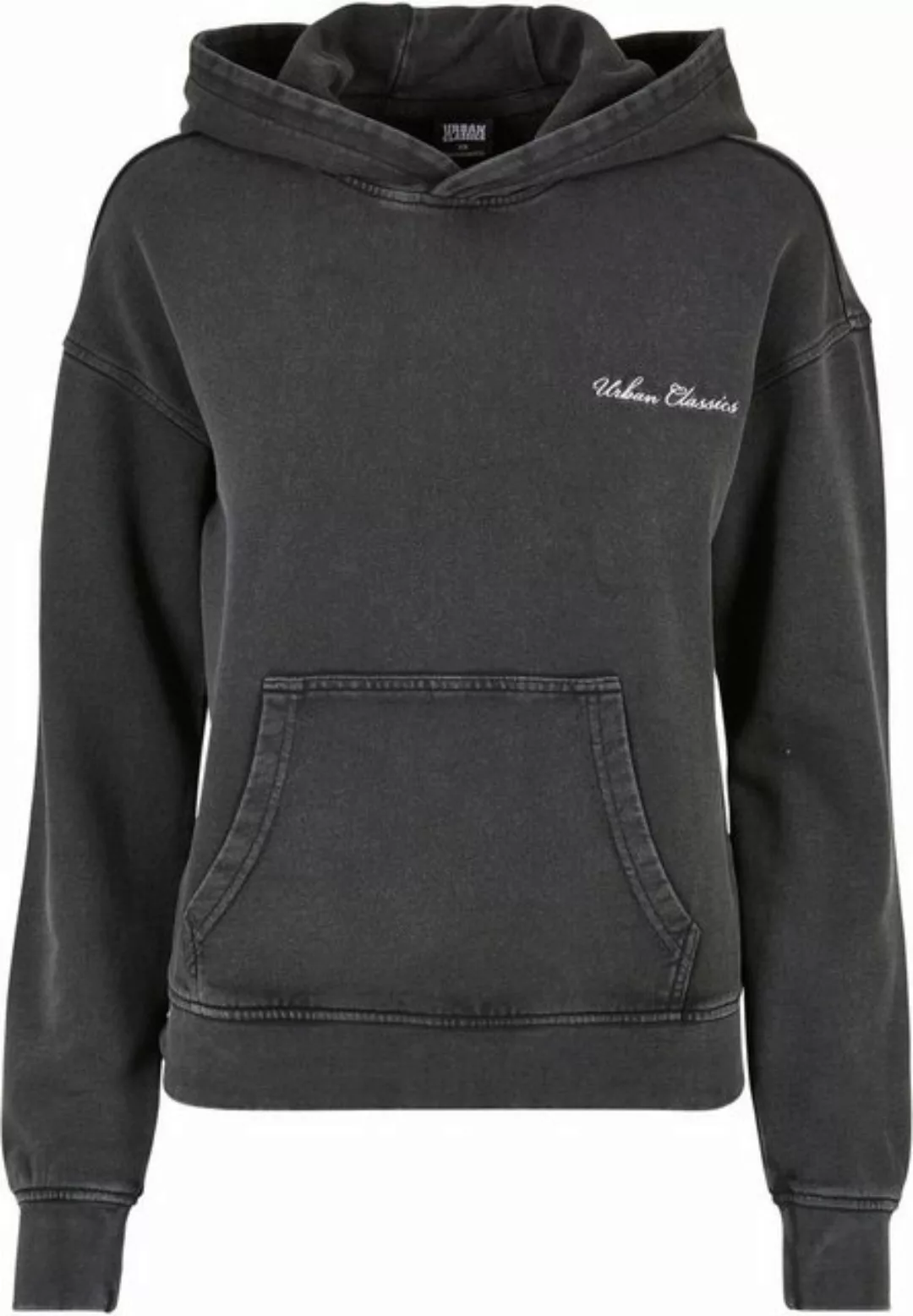 URBAN CLASSICS Kapuzenpullover "Urban Classics Damen Ladies Small Embroider günstig online kaufen