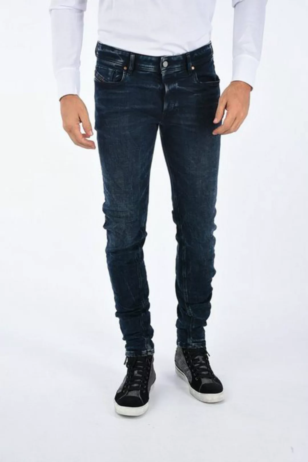 Diesel Skinny-fit-Jeans Diesel Herren Röhrenjeans SLEENKER 084VR Dark Wash günstig online kaufen