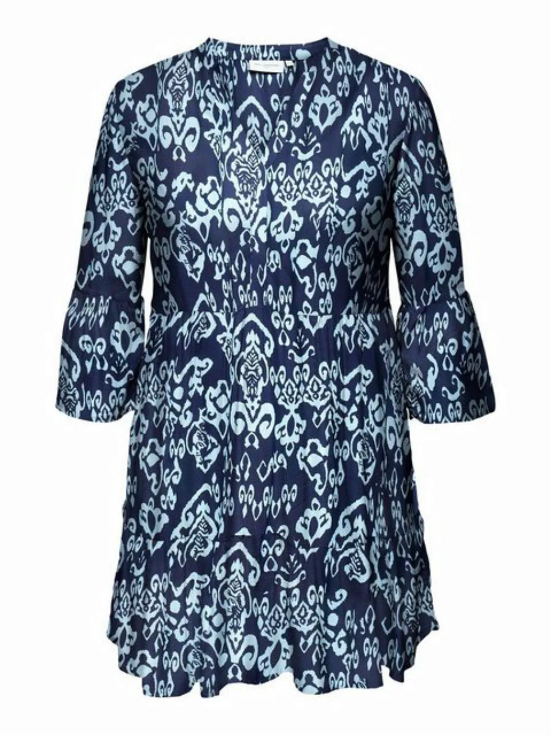 ONLY CARMAKOMA Tunikakleid CARMARRAKESH LIFE 3/4 TUNIC DRESS AOP günstig online kaufen