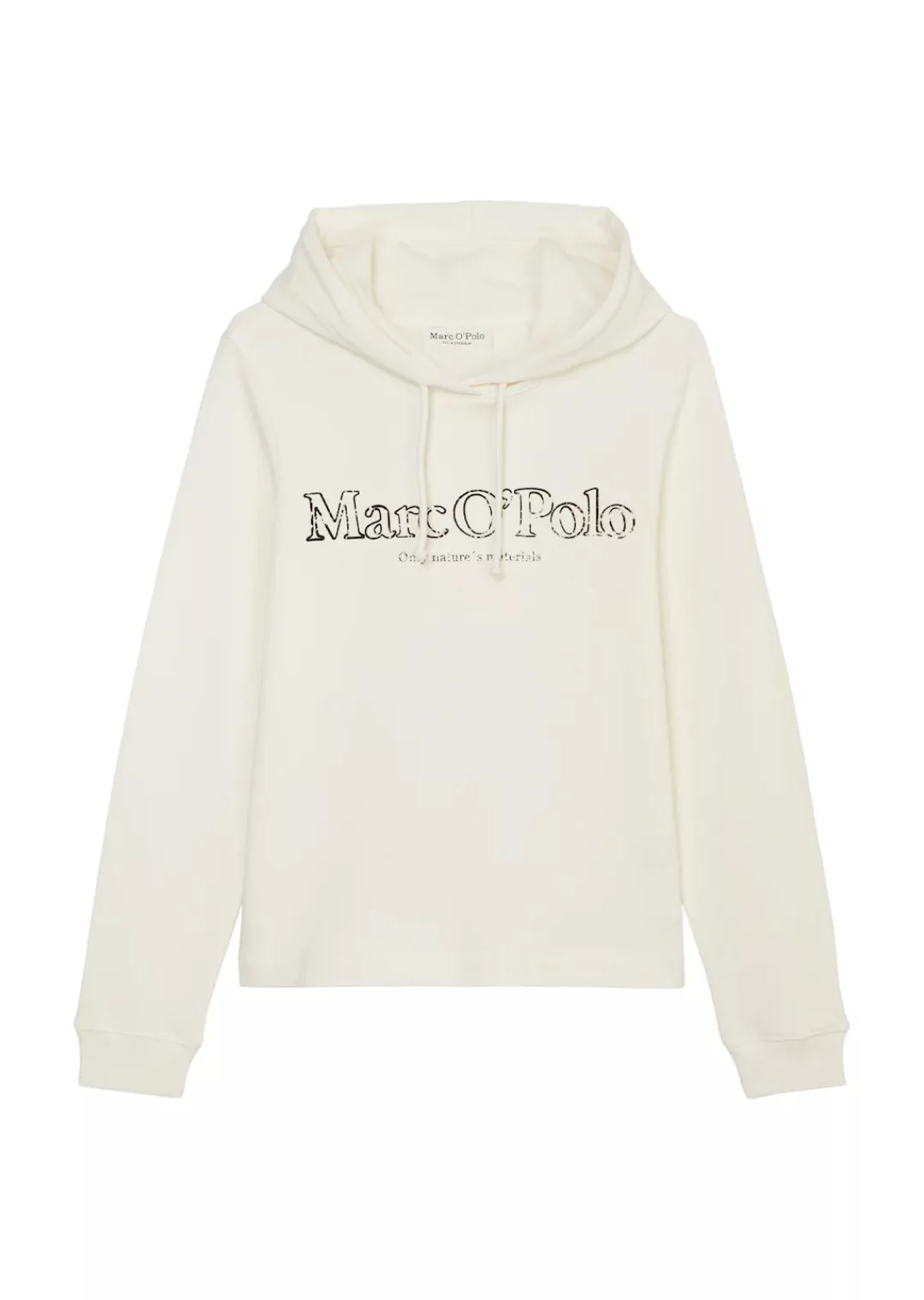 Marc O'Polo Hoodie mit markantem Markenprint günstig online kaufen