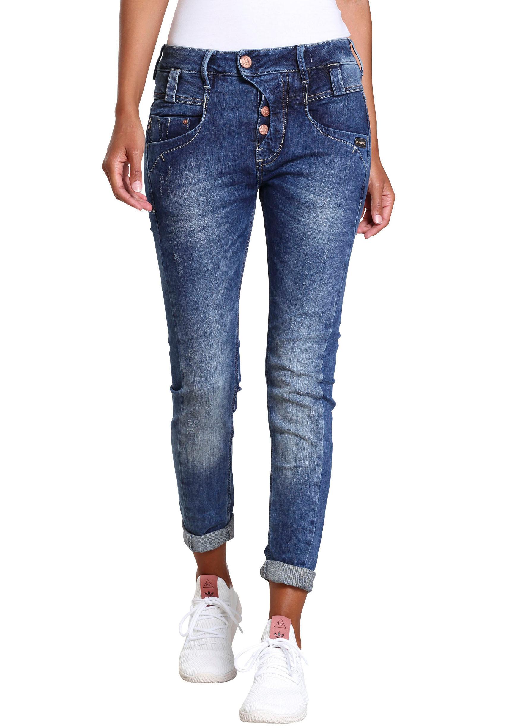 GANG Slim-fit-Jeans 94MARGE mit besonderem 4-Knopf-Verschluss günstig online kaufen