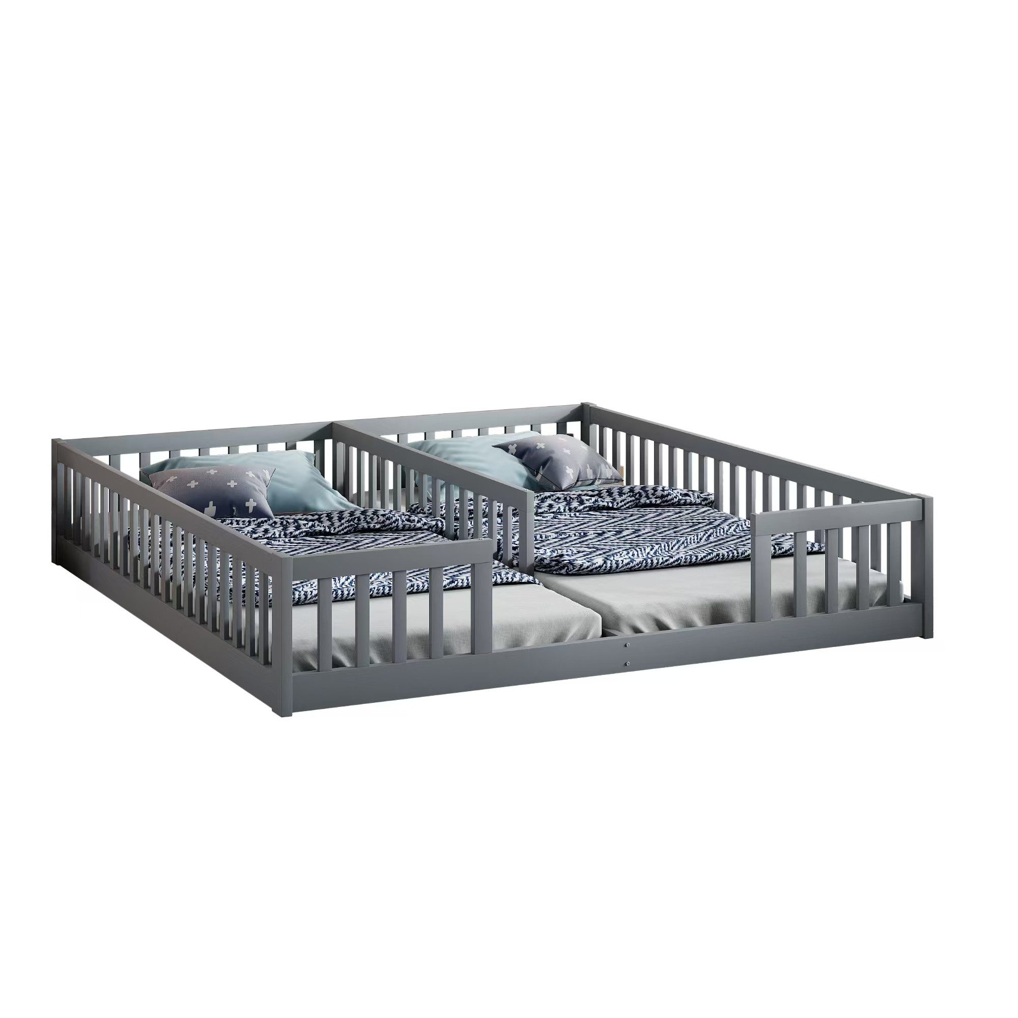 REDOM Polsterbett Kinderbett Doppelbett (Kinderbett für günstig online kaufen