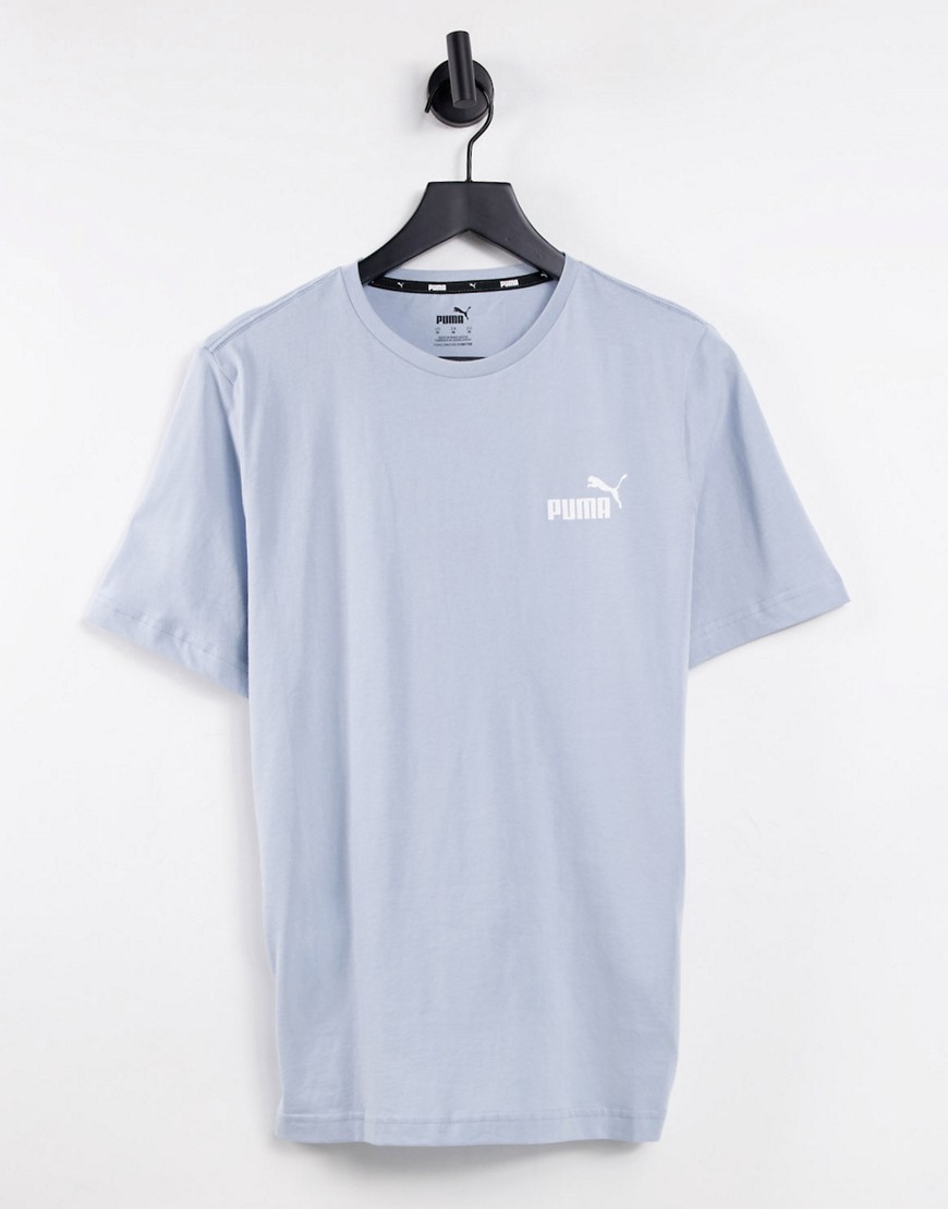 PUMA – Essentials – T-Shirt in Nebelblau günstig online kaufen