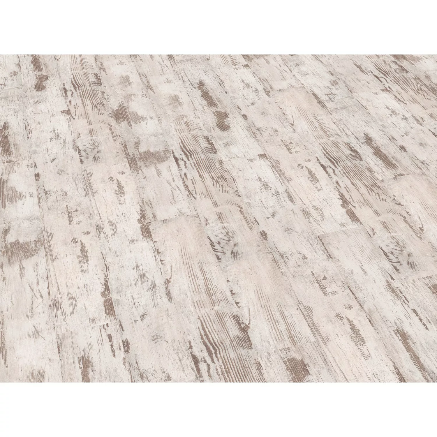 Laminatboden Excellent Fresco Altholzstruktur Weiß 8 mm günstig online kaufen