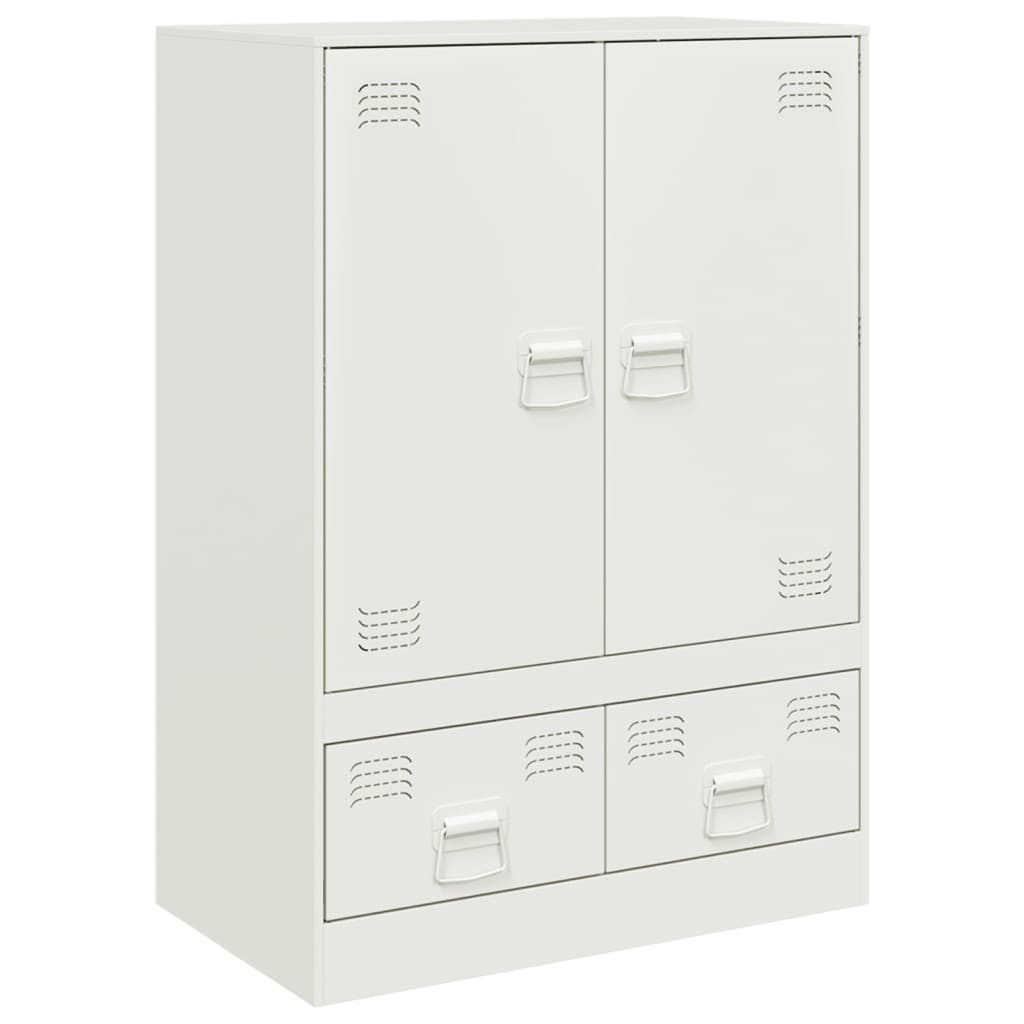 vidaXL Highboard Highboard Weiß 67x39x95 cm günstig online kaufen