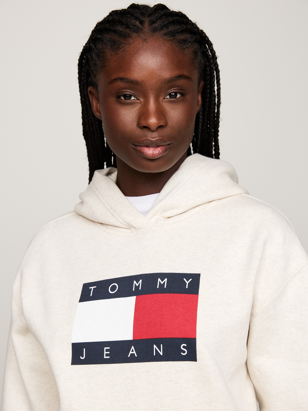 Tommy Jeans Kapuzensweatshirt mit großem Logo günstig online kaufen