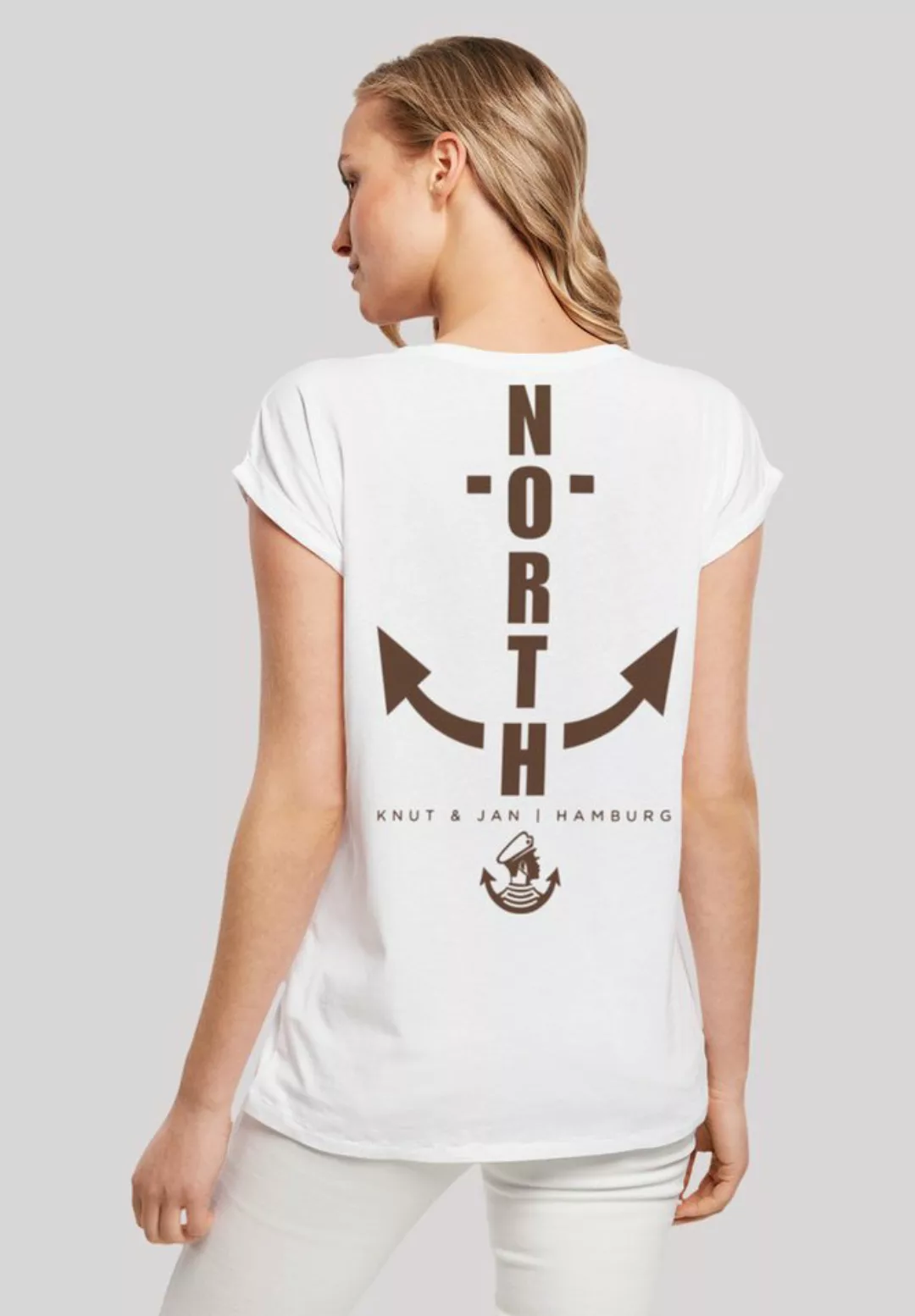 F4NT4STIC T-Shirt "North Anker Knut & Jan Hamburg", Print günstig online kaufen