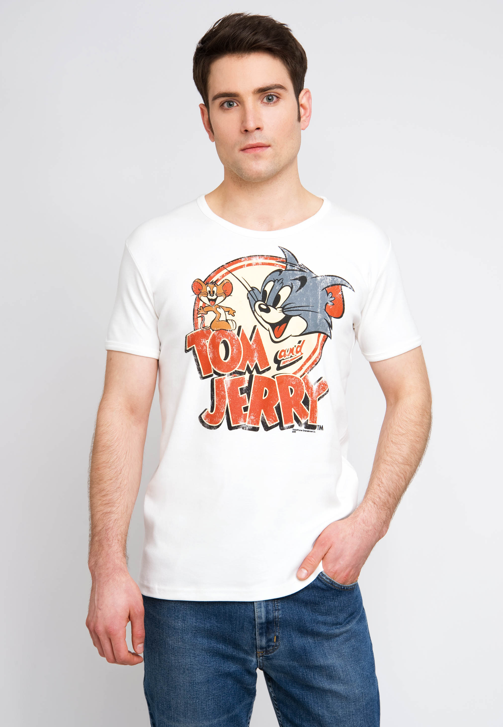 LOGOSHIRT T-Shirt "Tom & Jerry - Logo", mit Tom & Jerry-Print günstig online kaufen