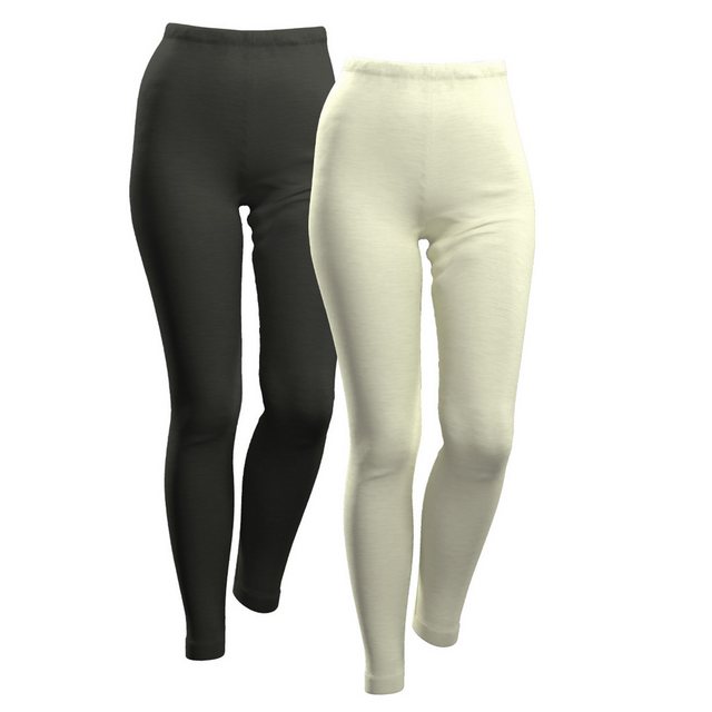 HERMKO Leggings 40720 Damen Legging aus Merinowolle / Tencel günstig online kaufen