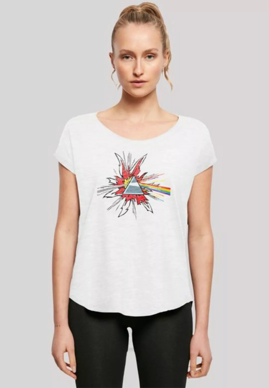 F4NT4STIC T-Shirt Pink Floyd Pop Art Prism Print günstig online kaufen