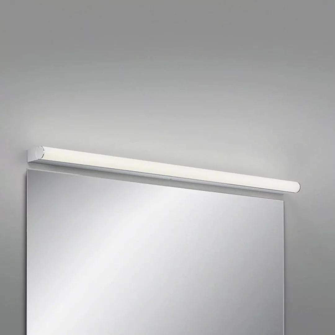 LED Wandleuchte Ponto-S in Chrom und Weiß 18W 1460lm IP44 günstig online kaufen