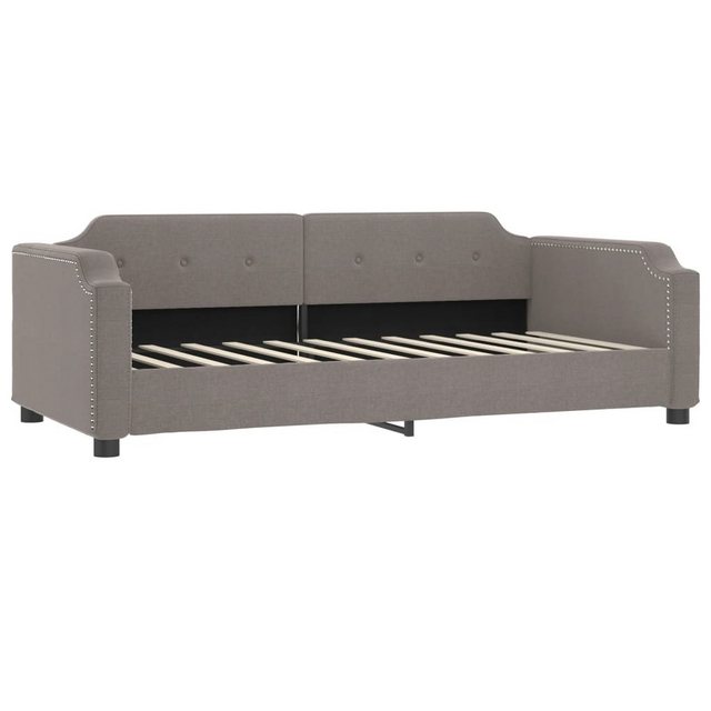 vidaXL Gästebett Tagesbett Taupe 80x200 cm Stoff Gästebett Gästecouch Gäste günstig online kaufen