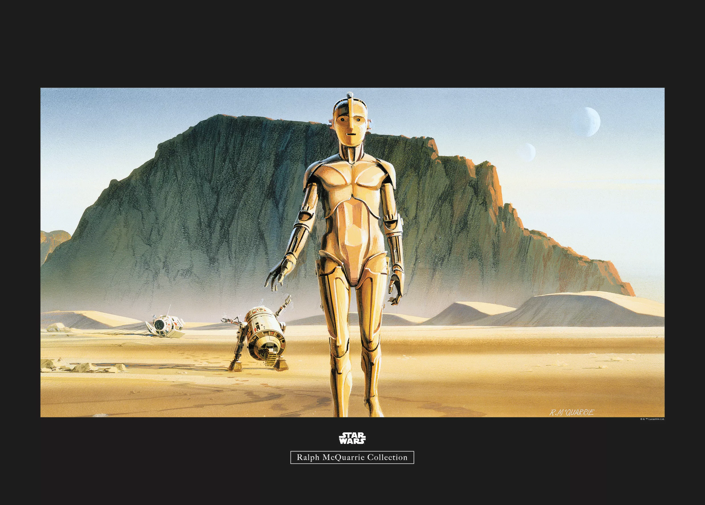 Komar Wandbild Star Wars Droids 70 x 50 cm günstig online kaufen