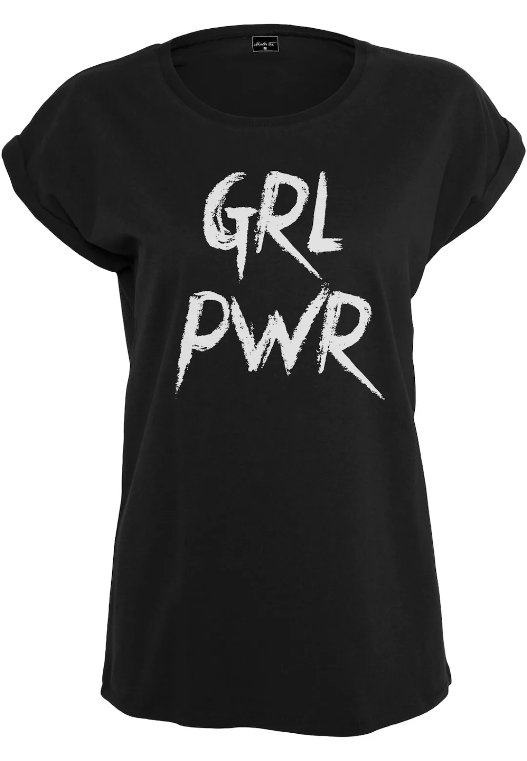 MisterTee T-Shirt "MisterTee Damen Ladies GRL PWR Tee" günstig online kaufen