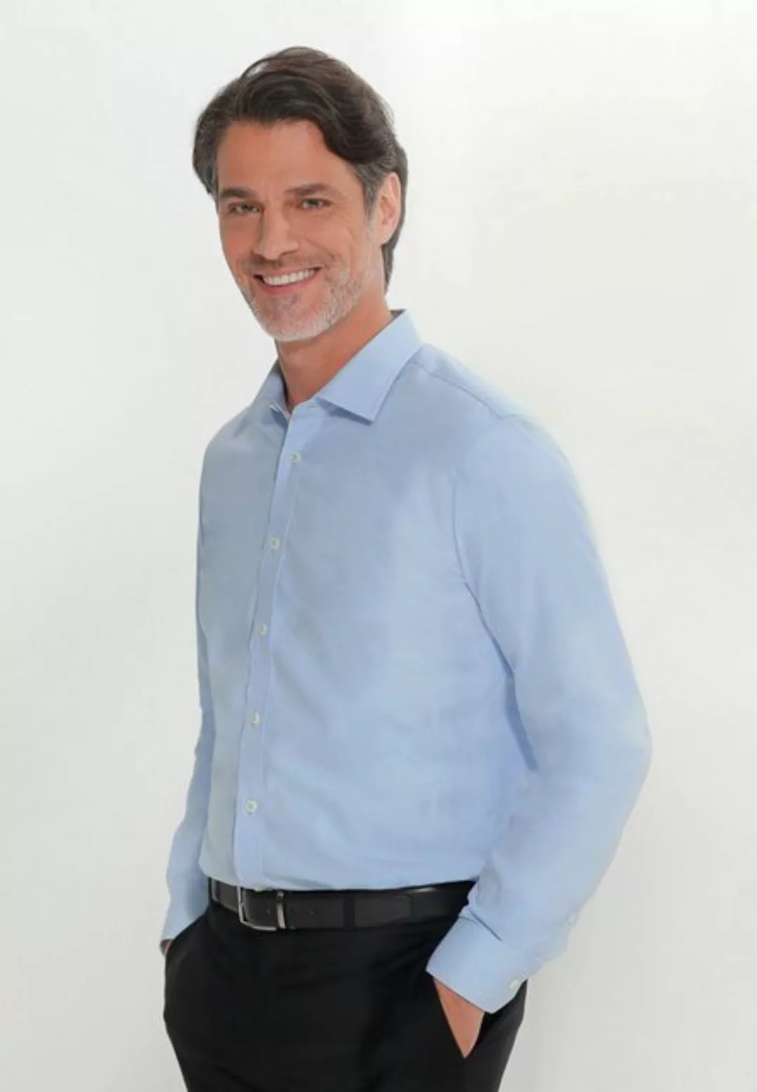 schmidbauer·MODE Businesshemd Elegantes langarm Herrenhemd Freizeithemd aus günstig online kaufen