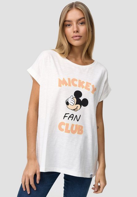 Recovered T-Shirt Mickey Mouse Fan Club GOTS zertifizierte Bio-Baumwolle günstig online kaufen