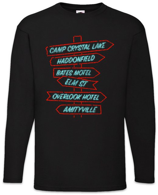 Urban Backwoods Langarmshirt Horror Signs Langarm T-Shirt Camp Haddonfield günstig online kaufen