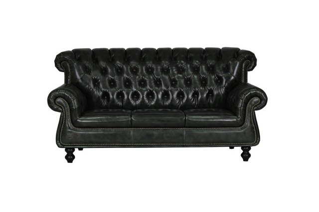 Salottini Polstergarnitur Chesterfield Helen Deluxe Sofagarnitur 3/1, Volll günstig online kaufen