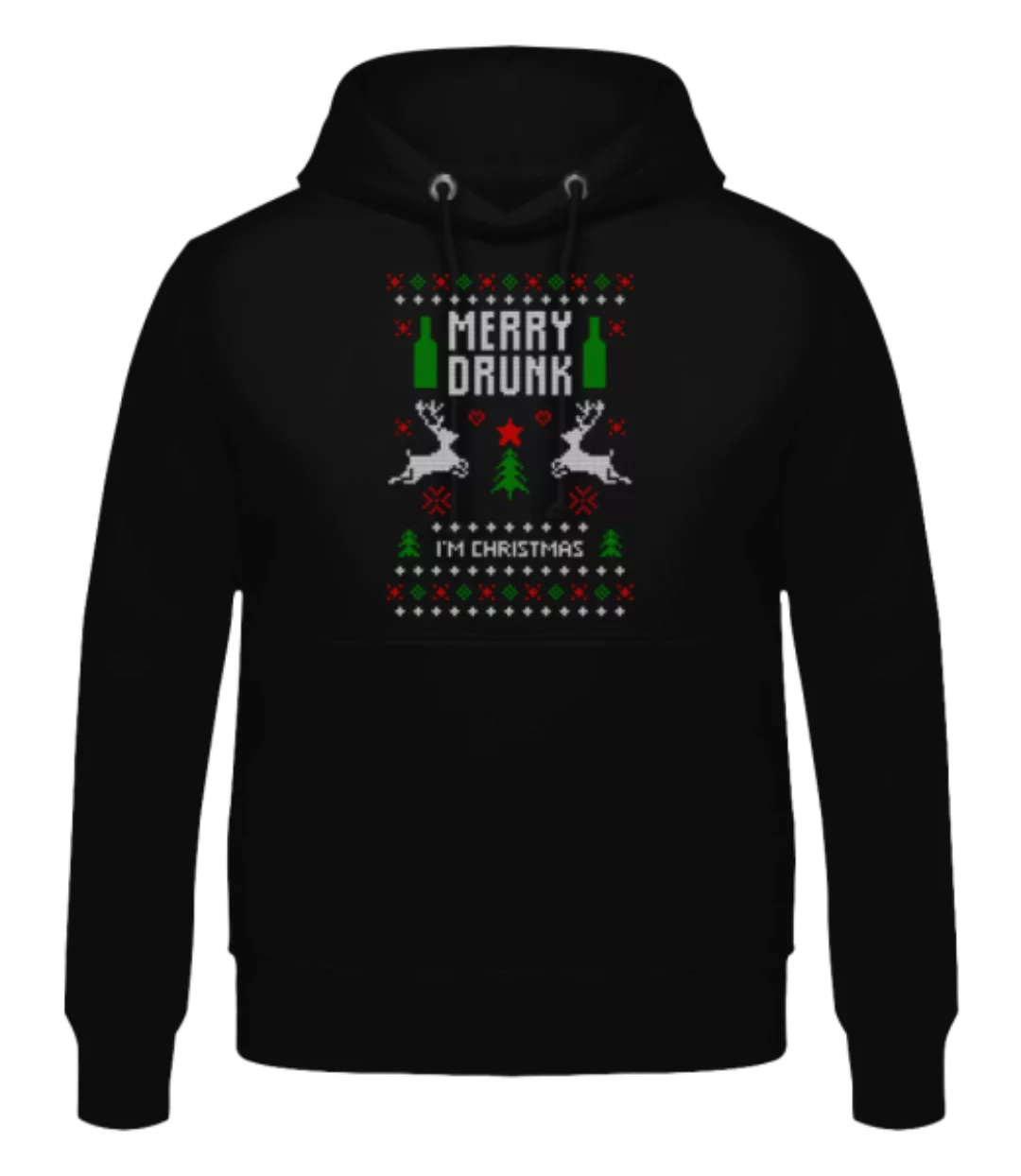 Merry Drunk I Am Christmas · Männer Hoodie günstig online kaufen