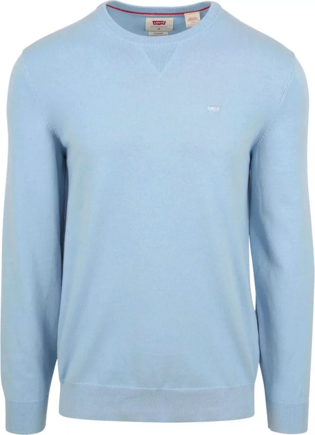 Levi's Chambray Sweater Hellblau - Größe L günstig online kaufen