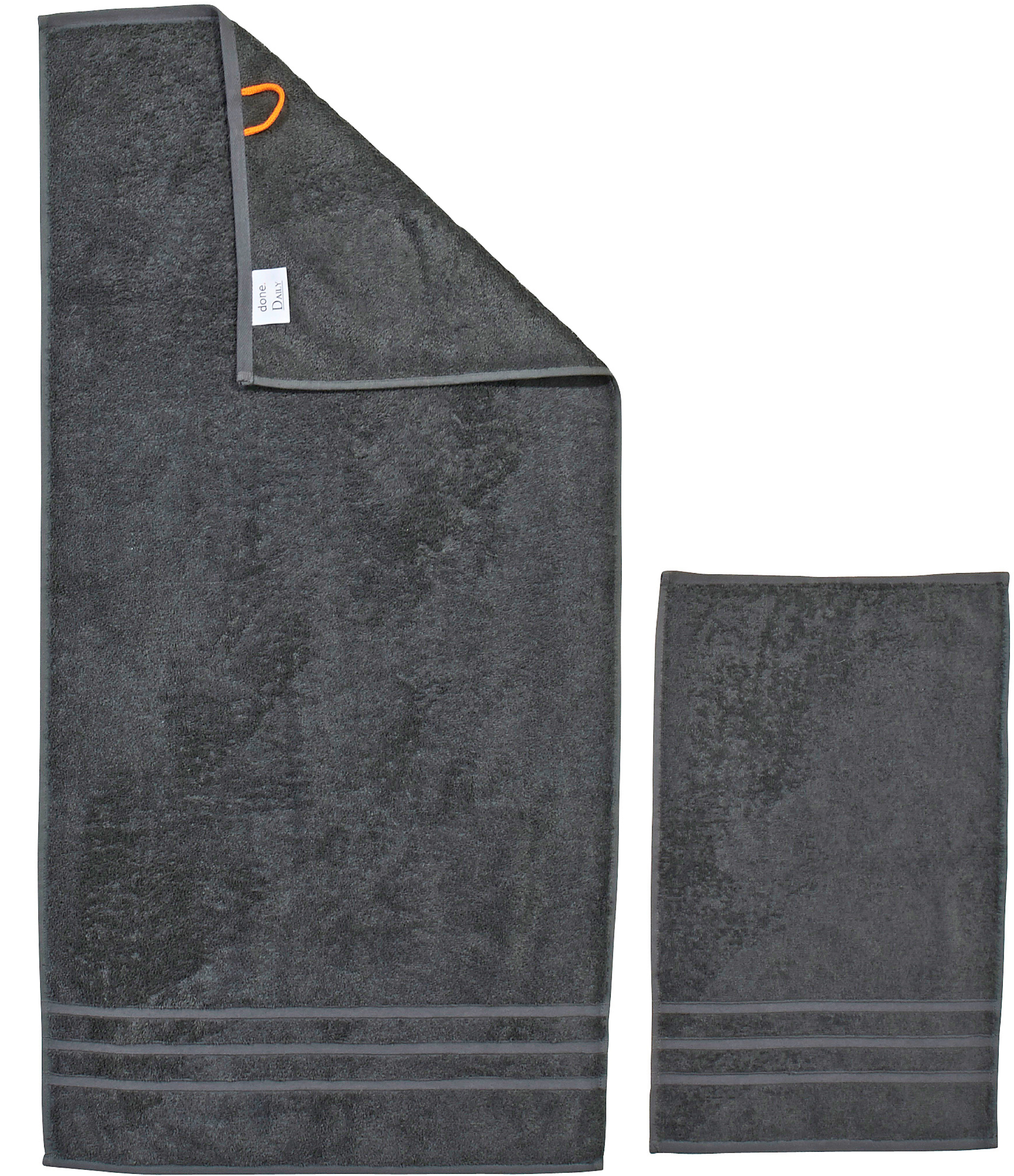 done.® Handtuch Set Daily Uni, Walkfrottier günstig online kaufen