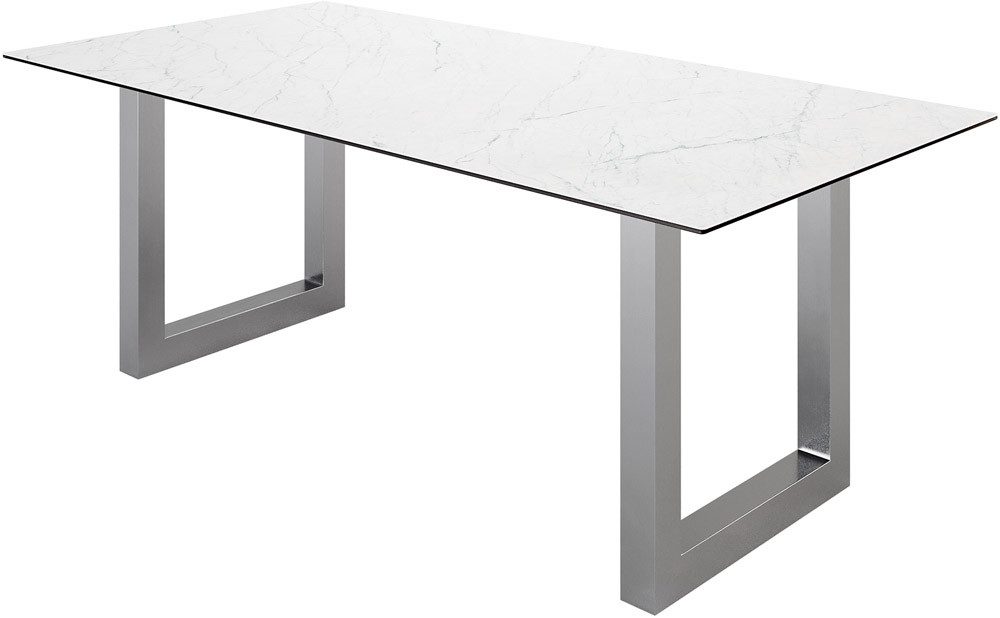DELIFE Esstisch Edge, Keramik Laminam® Statuarietto günstig online kaufen