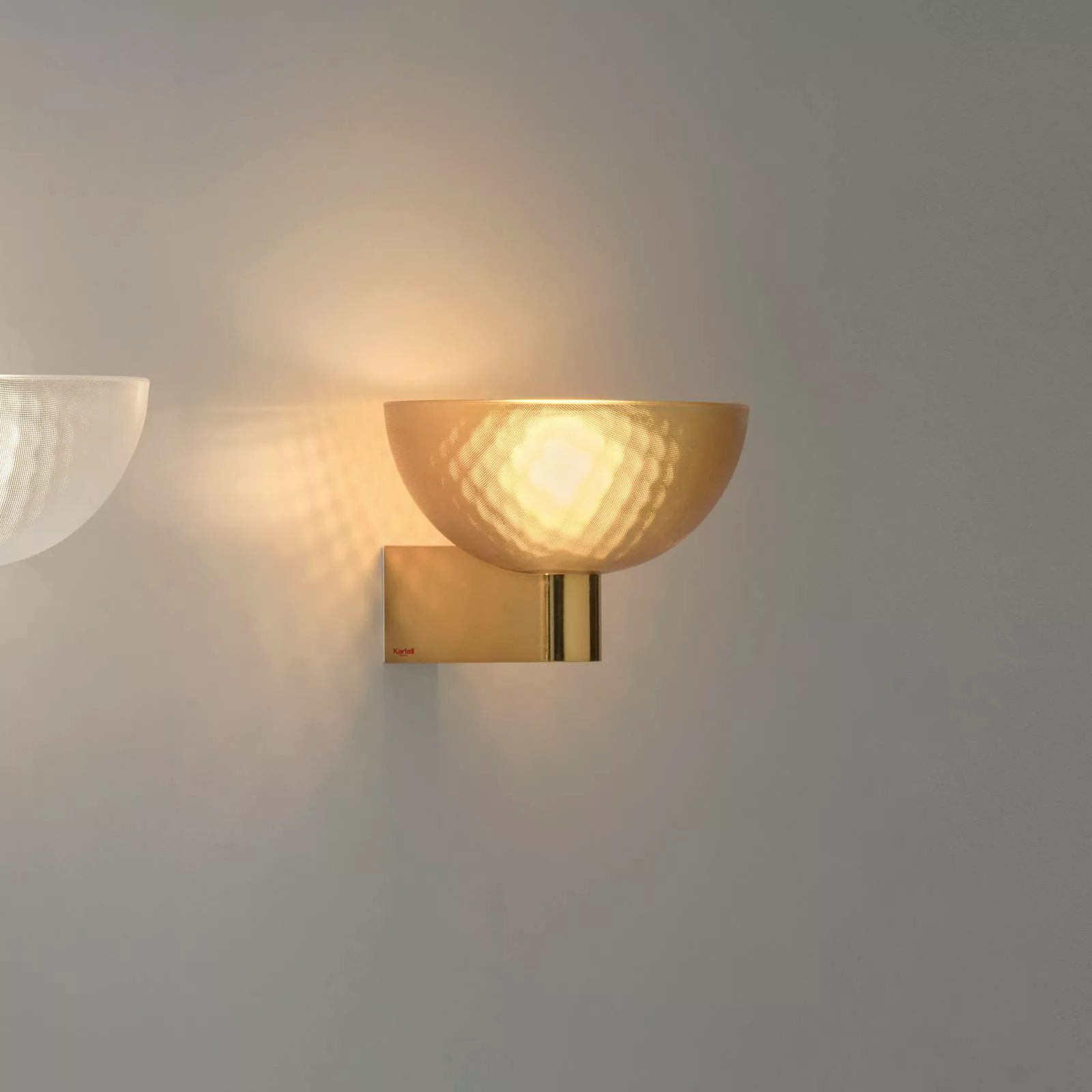 Kartell Fata LED-Wandleuchte amber günstig online kaufen