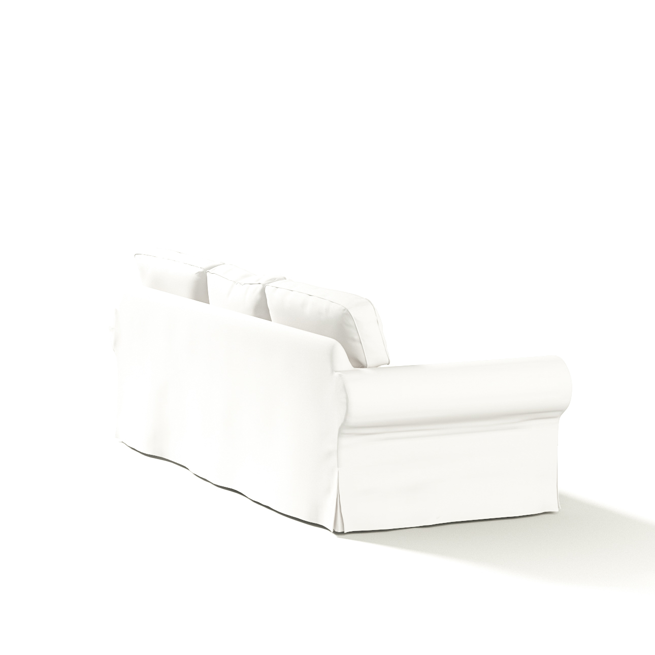 Bezug für Ektorp 3-Sitzer Schlafsofa, neues Modell (2013), weiss, 40cm x 30 günstig online kaufen