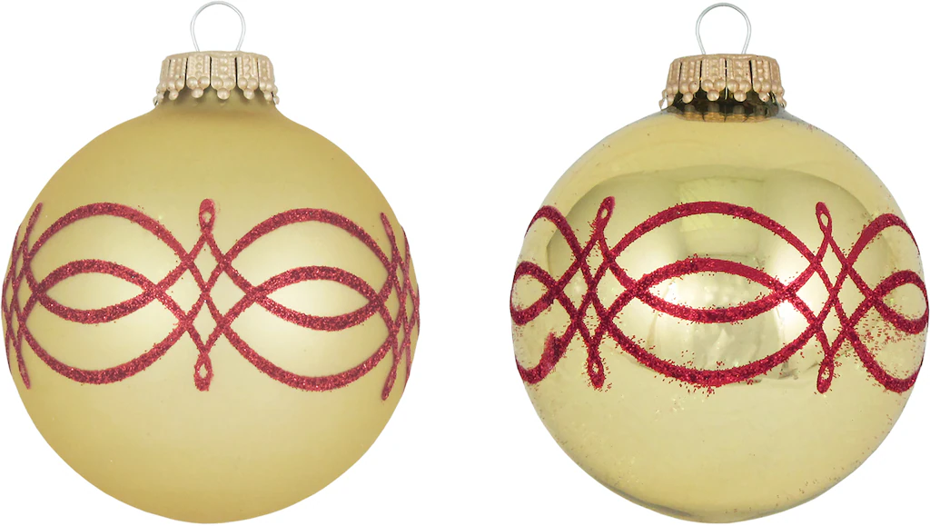Krebs Glas Lauscha Weihnachtsbaumkugel "CBK40230, Weihnachtsdeko, Christbau günstig online kaufen