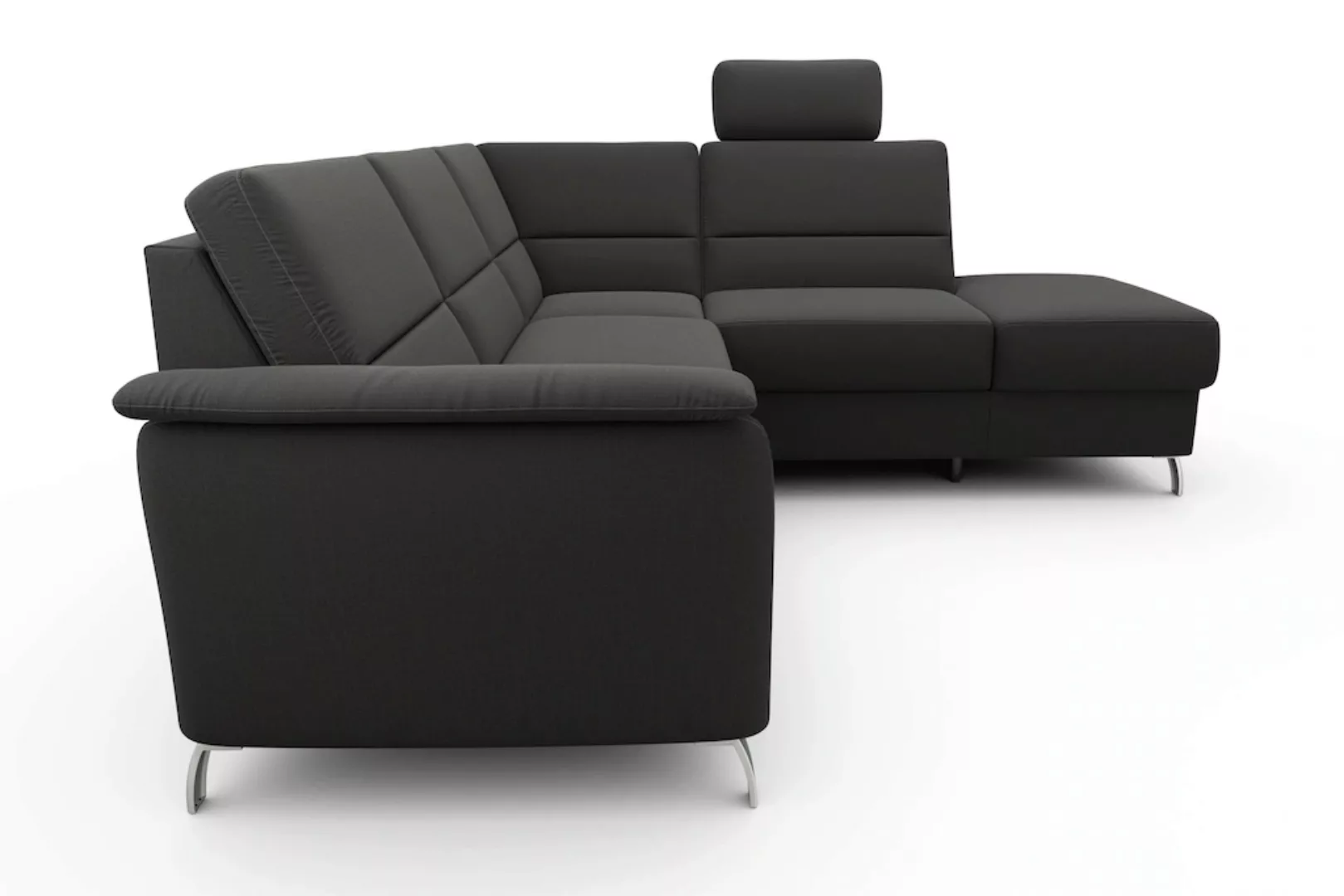 sit&more Ecksofa "Palmera L-Form", Federkern, wahlweise mit Bettfunktion un günstig online kaufen