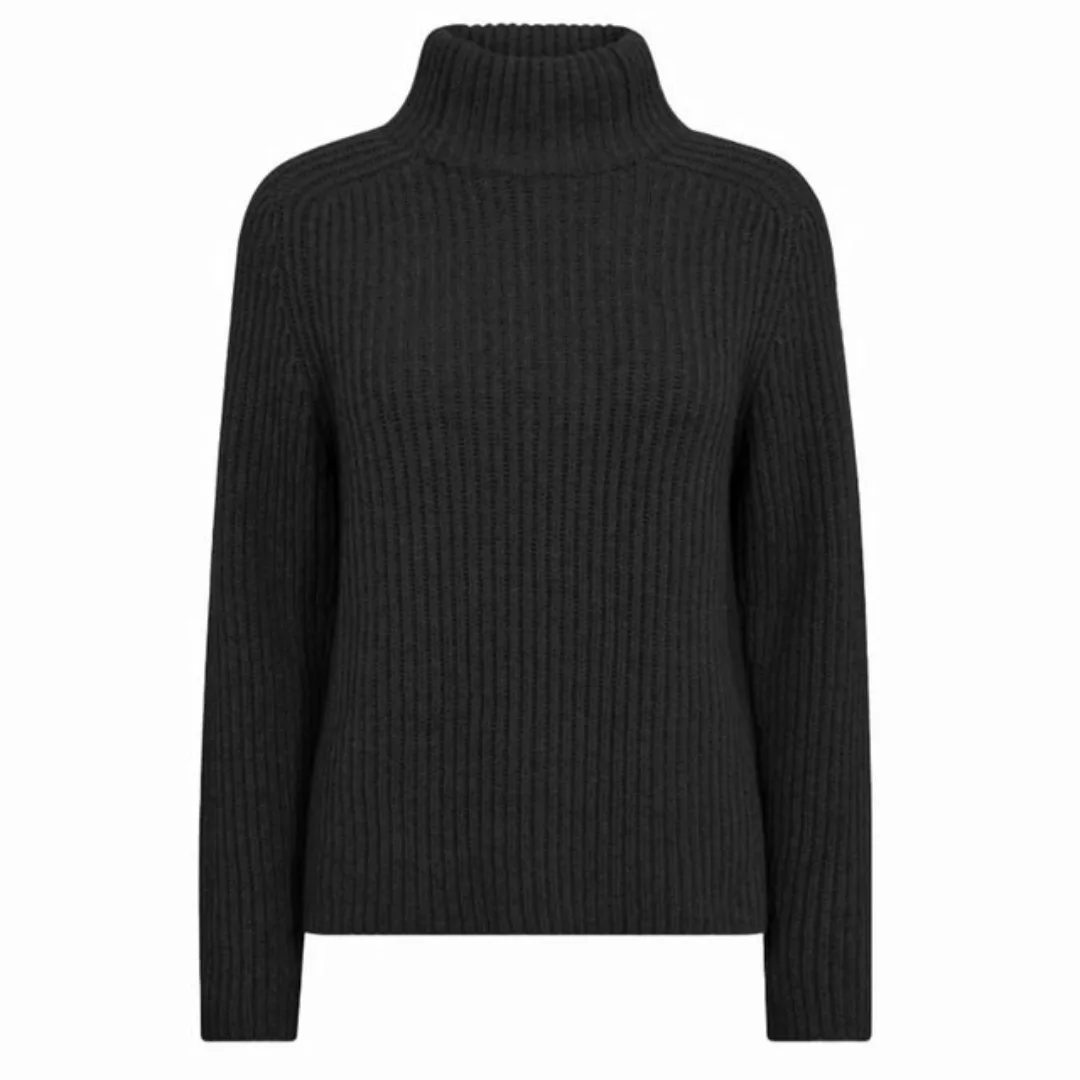 Mos Mosh Strickpullover Rollkragenpullover THYRA aus Wolle günstig online kaufen