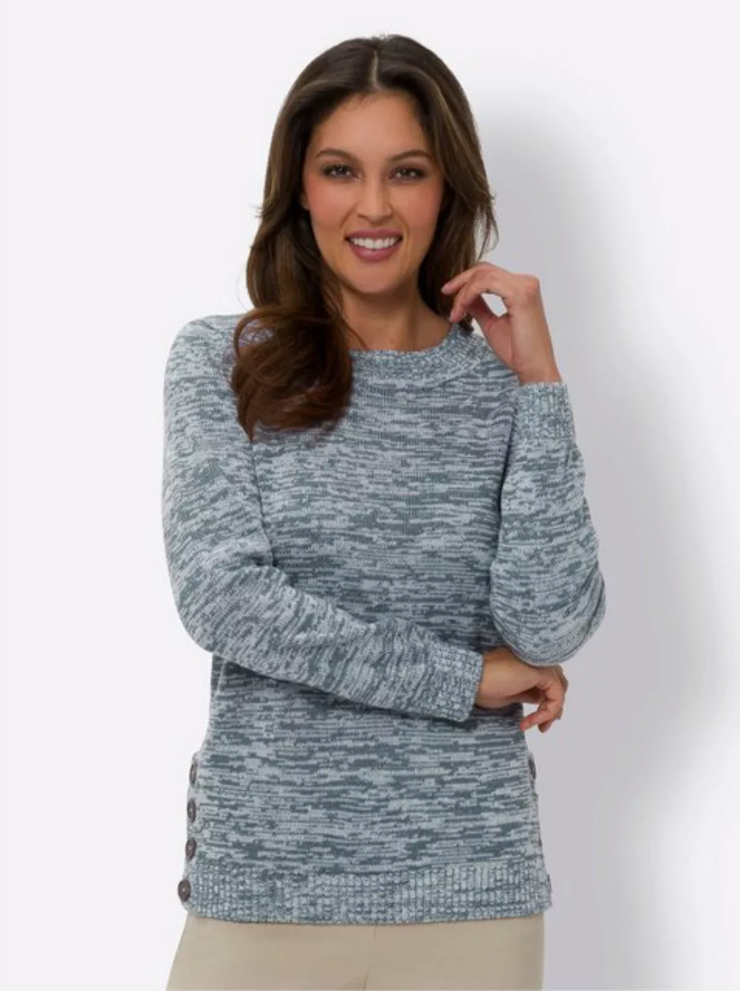 Classic Basics V-Ausschnitt-Pullover "Pullover" günstig online kaufen