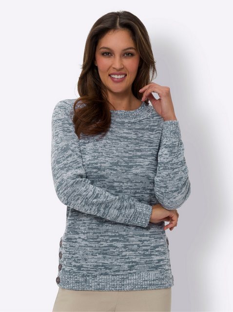 Sieh an! Strickpullover Rundhalspullover günstig online kaufen