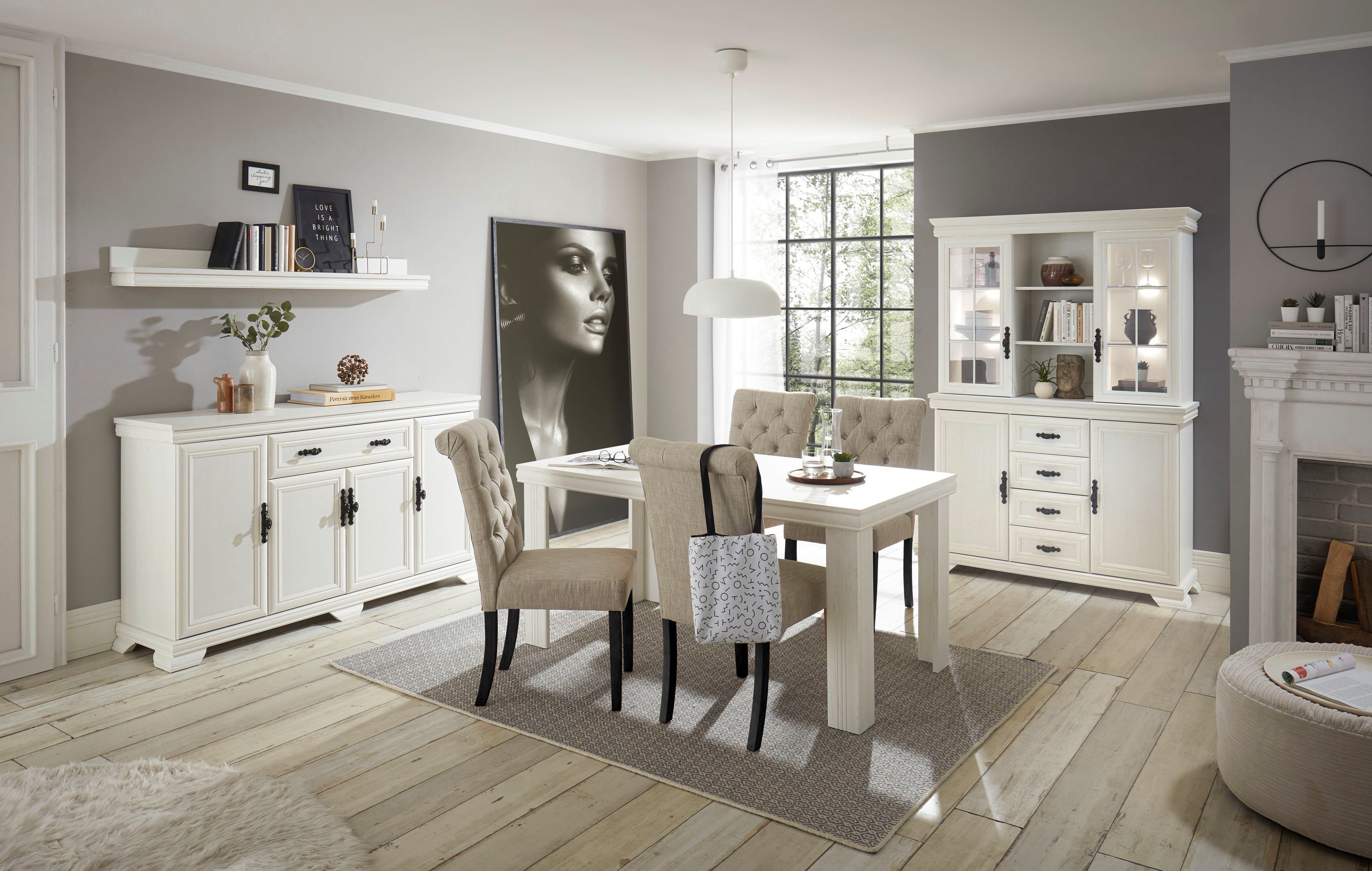 Home affaire Buffet "Royal", Breite ca. 128 cm günstig online kaufen