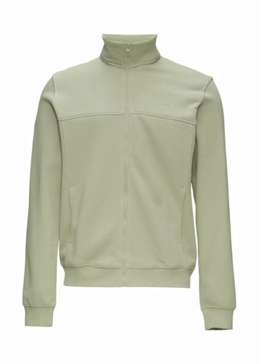 s.Oliver Allwetterjacke Sweatjacke mit Stehkragen Applikation günstig online kaufen