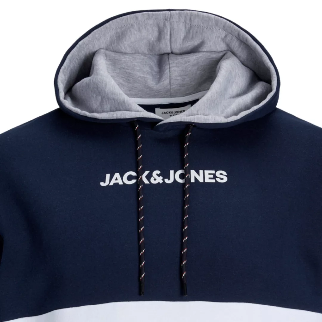 Jack & Jones PlusSize Kapuzensweatshirt JJEREID BLOCKING SWEAT HOOD NOOS PL günstig online kaufen