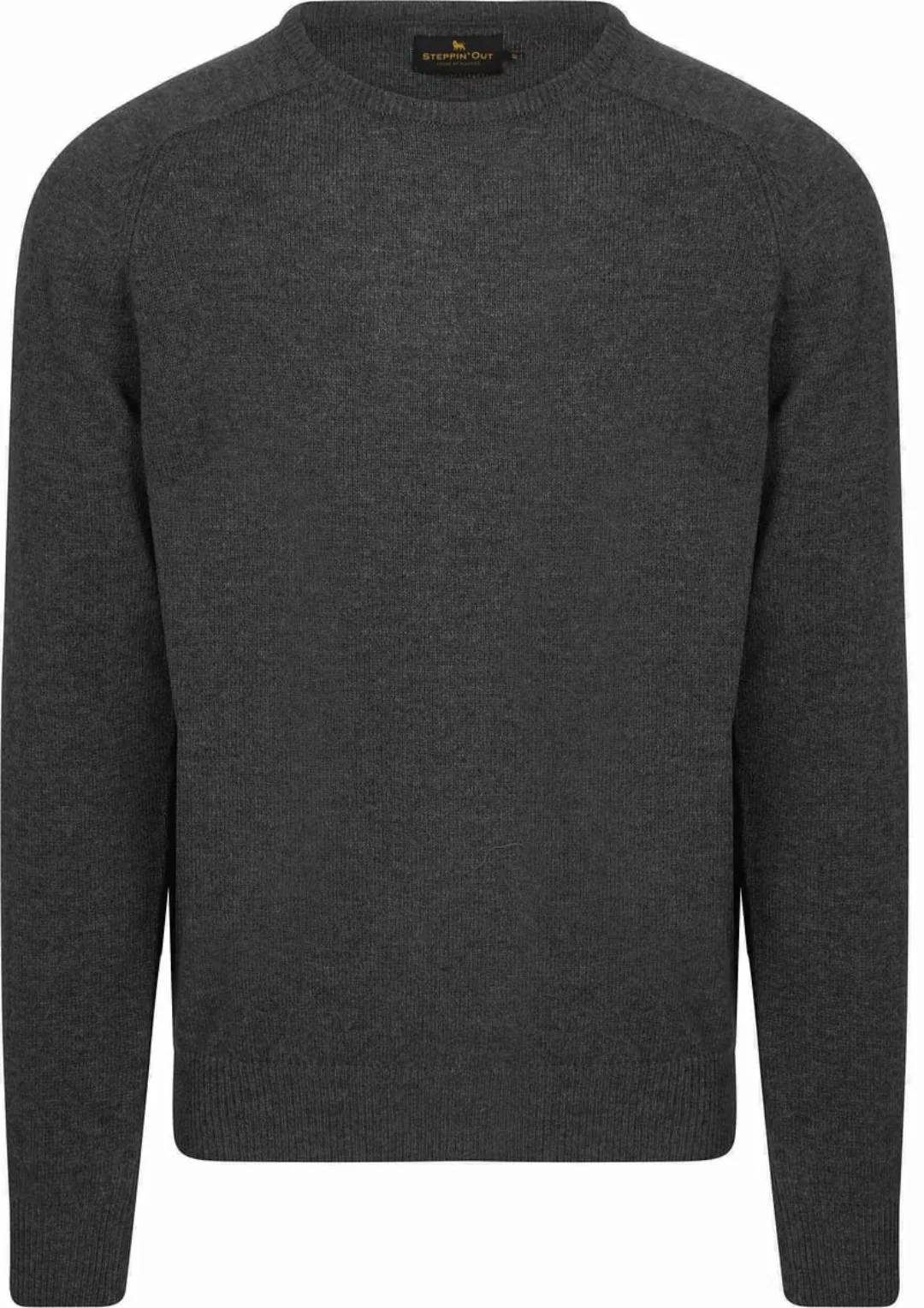 Steppin' Out Pullover Lammwolle Anthrazit - Größe XL günstig online kaufen