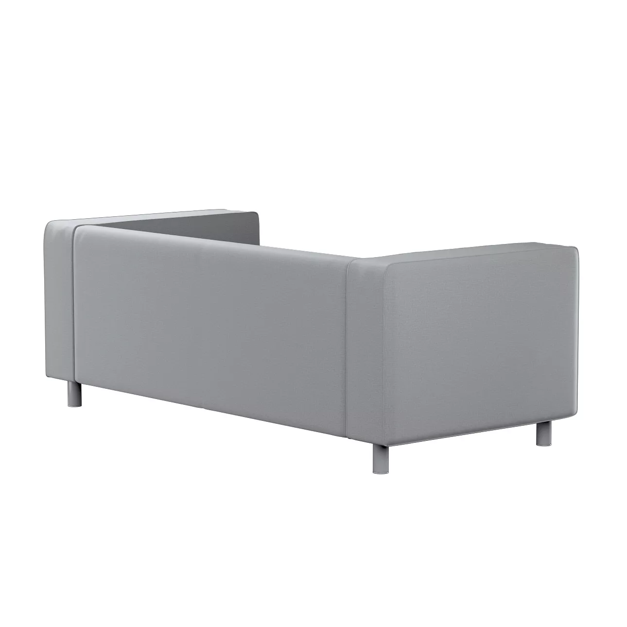 Bezug für Klippan 2-Sitzer Sofa, dunklegrau, Sofahusse, Klippan 2-Sitzer, I günstig online kaufen