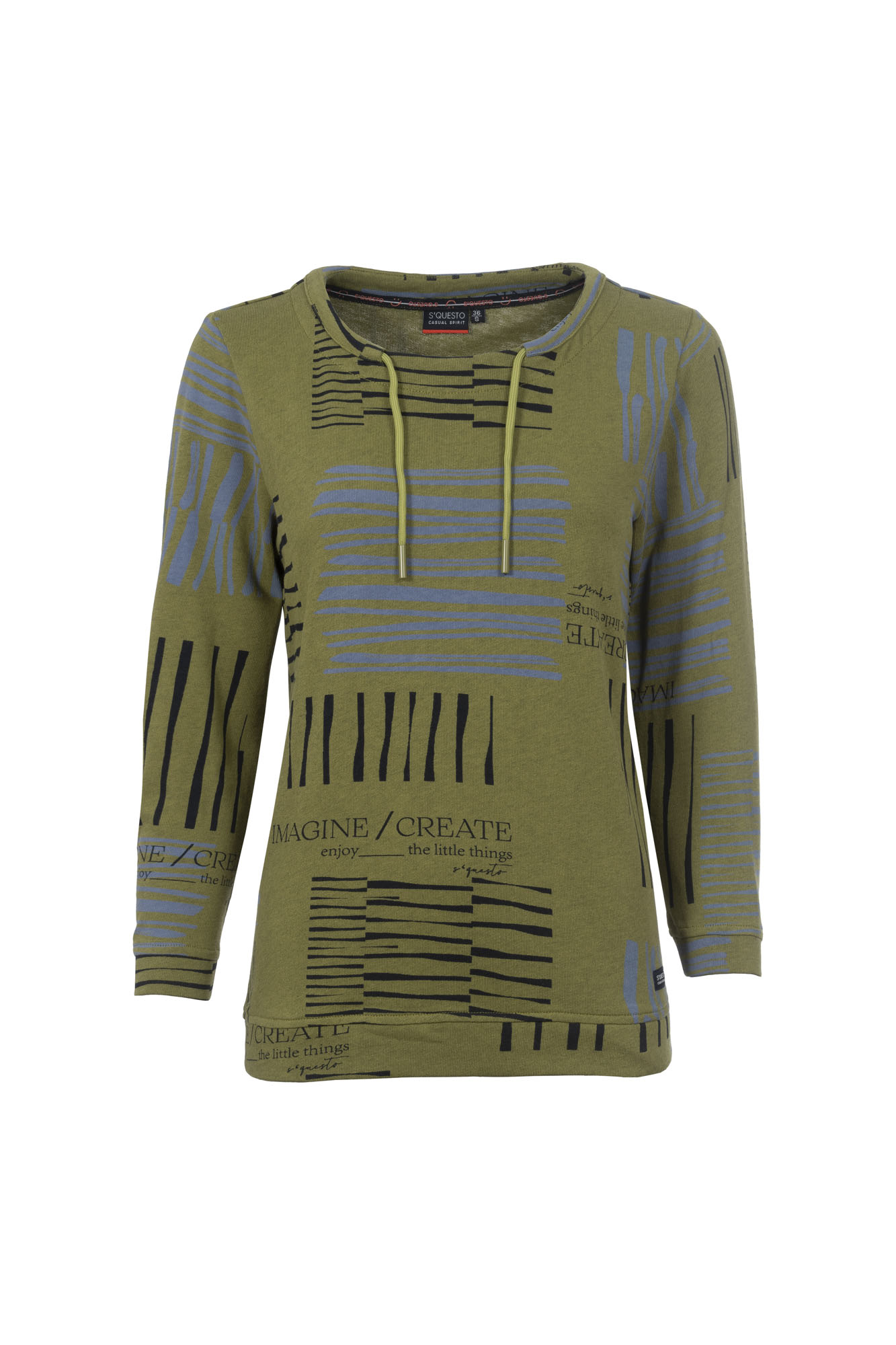 Soquesto Pullover OdiliaSOQ evergreen günstig online kaufen