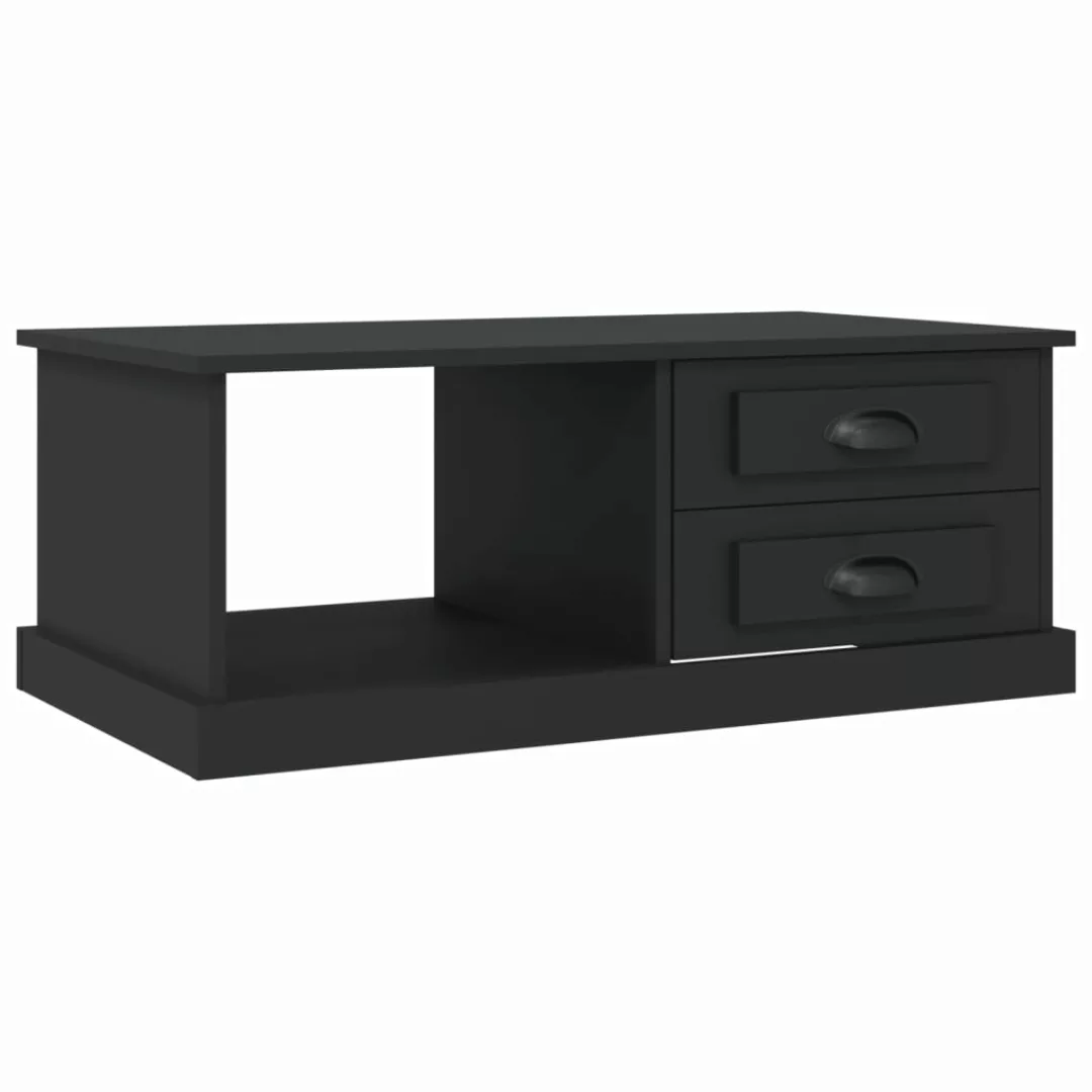 Vidaxl Couchtisch Schwarz 90x50x35 Cm Holzwerkstoff günstig online kaufen