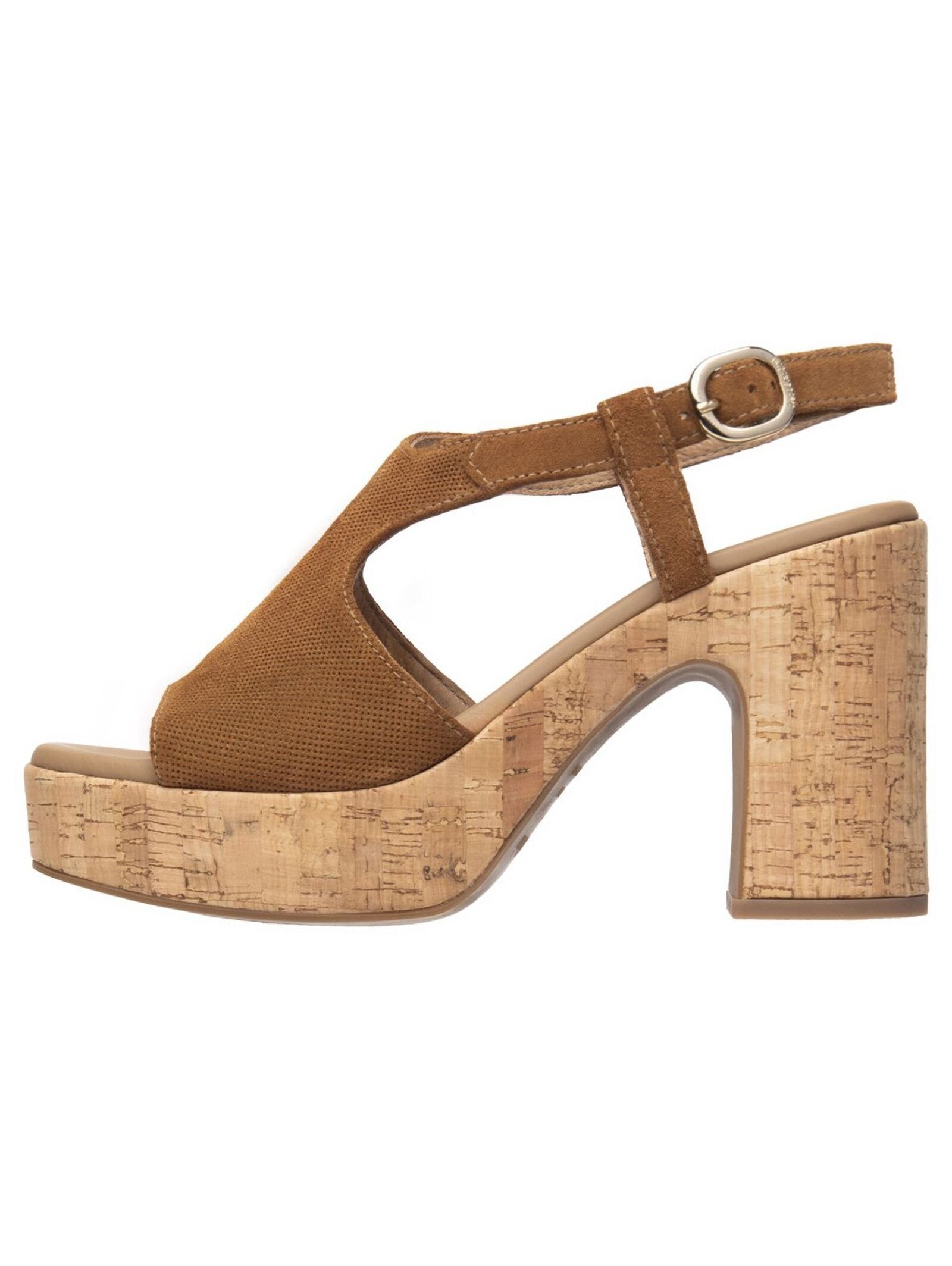 Nero Giardini High-Heel-Pumps "Nero Giardini Sandalen Veloursleder" günstig online kaufen