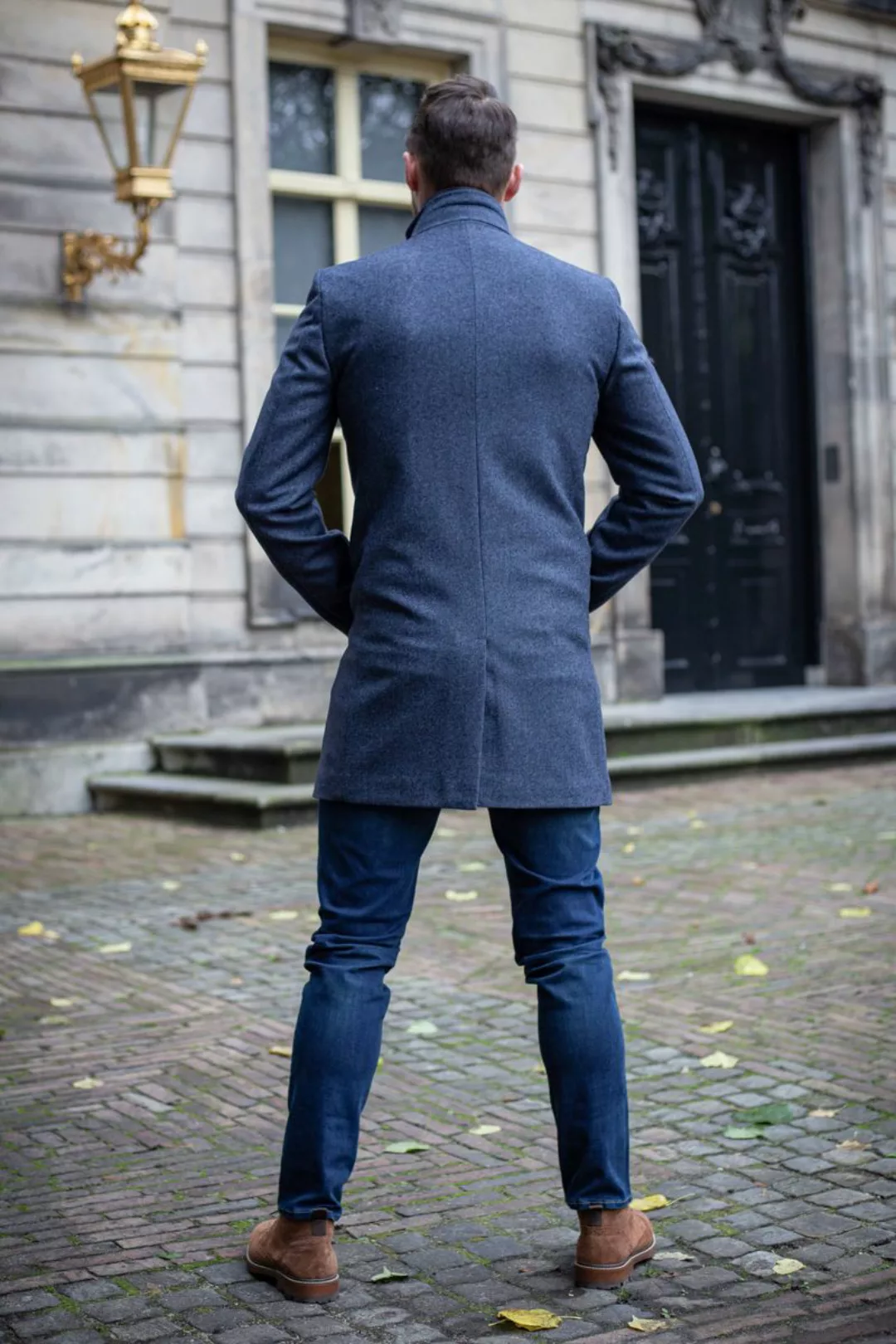 Suitable Prestige Hamburg Coat Dunkelblau - Größe 46 günstig online kaufen