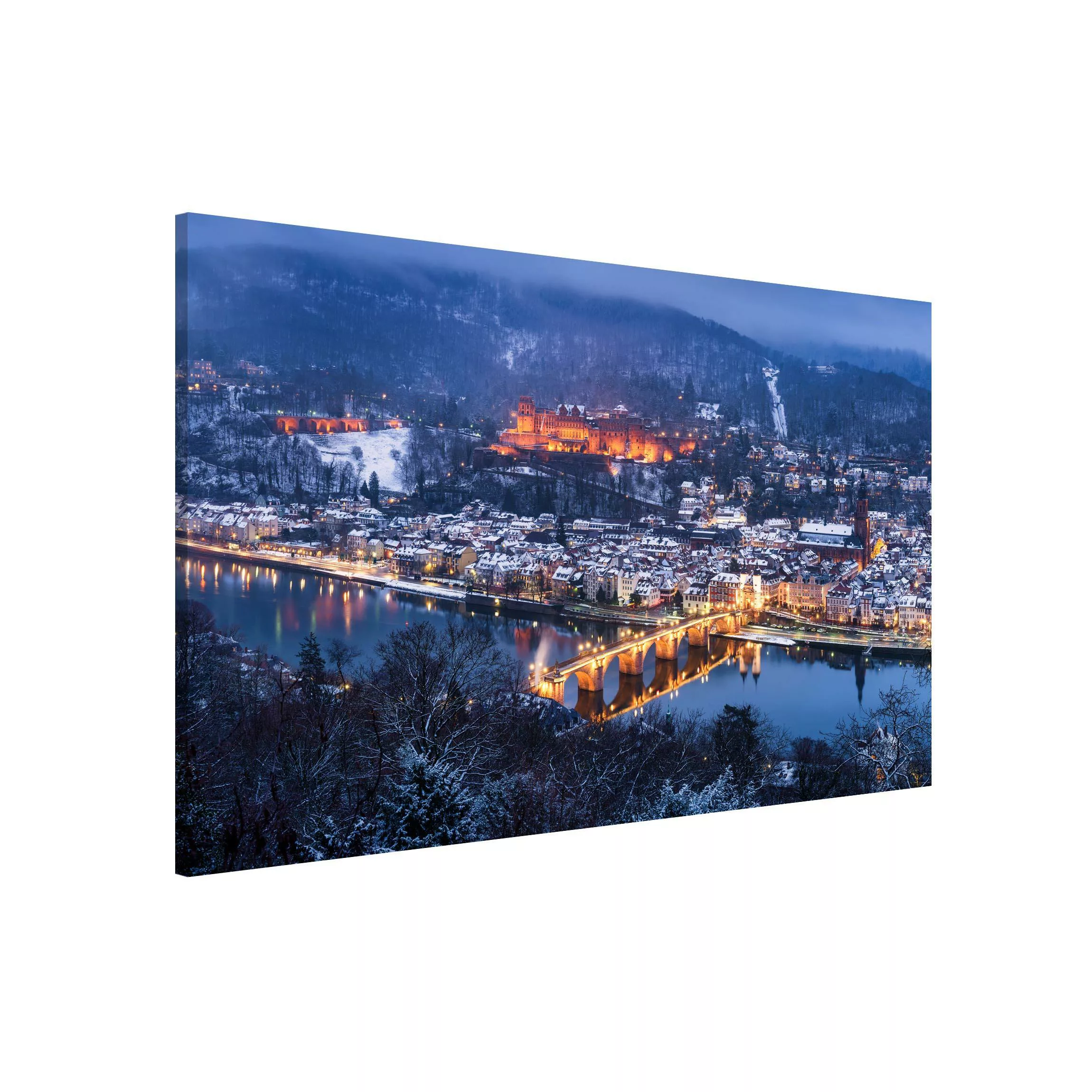 Magnettafel Winterliches Heidelberg günstig online kaufen