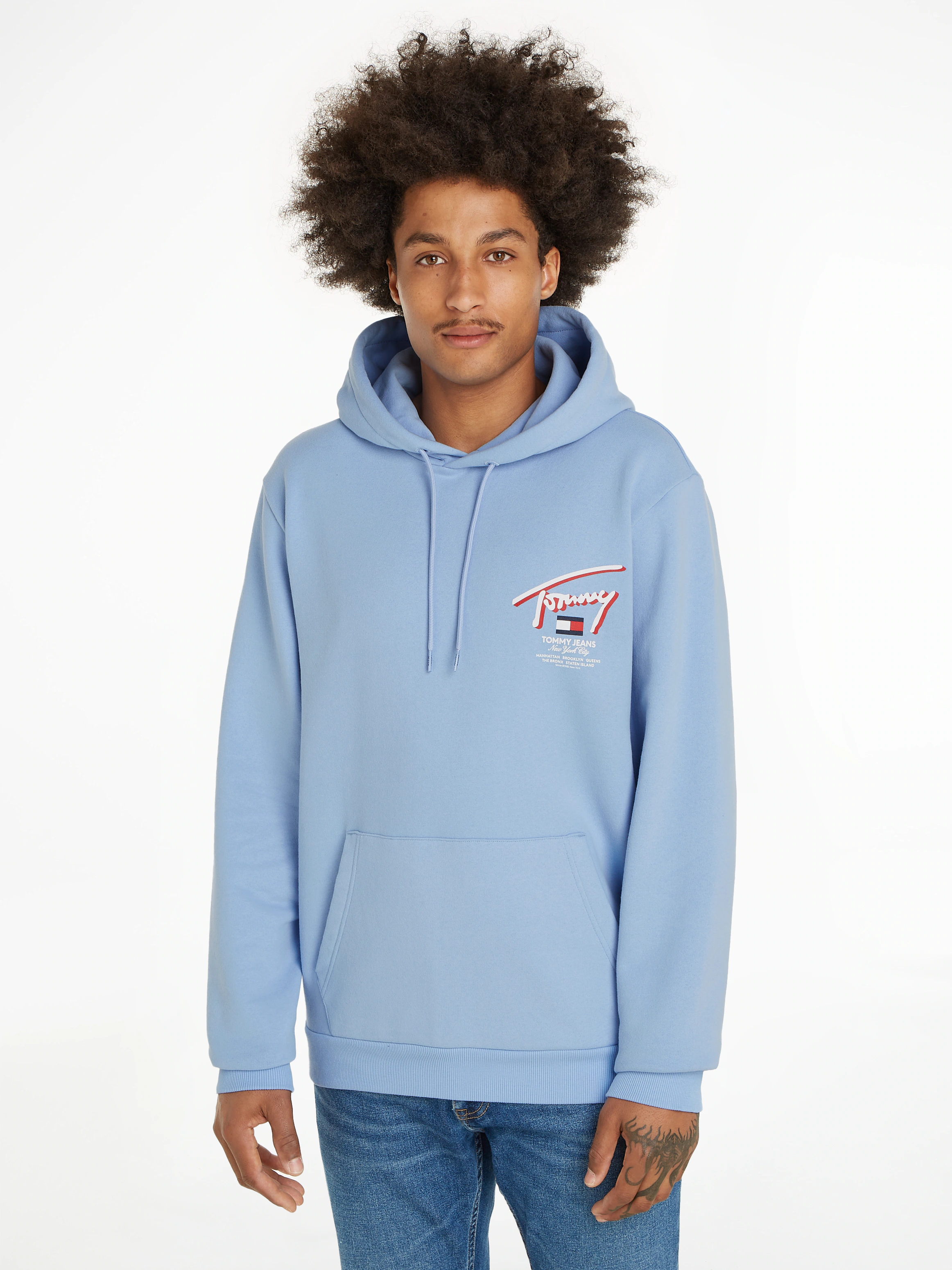 Tommy Jeans Hoodie TJM REG 3D STREET TJ HOOD EXT günstig online kaufen