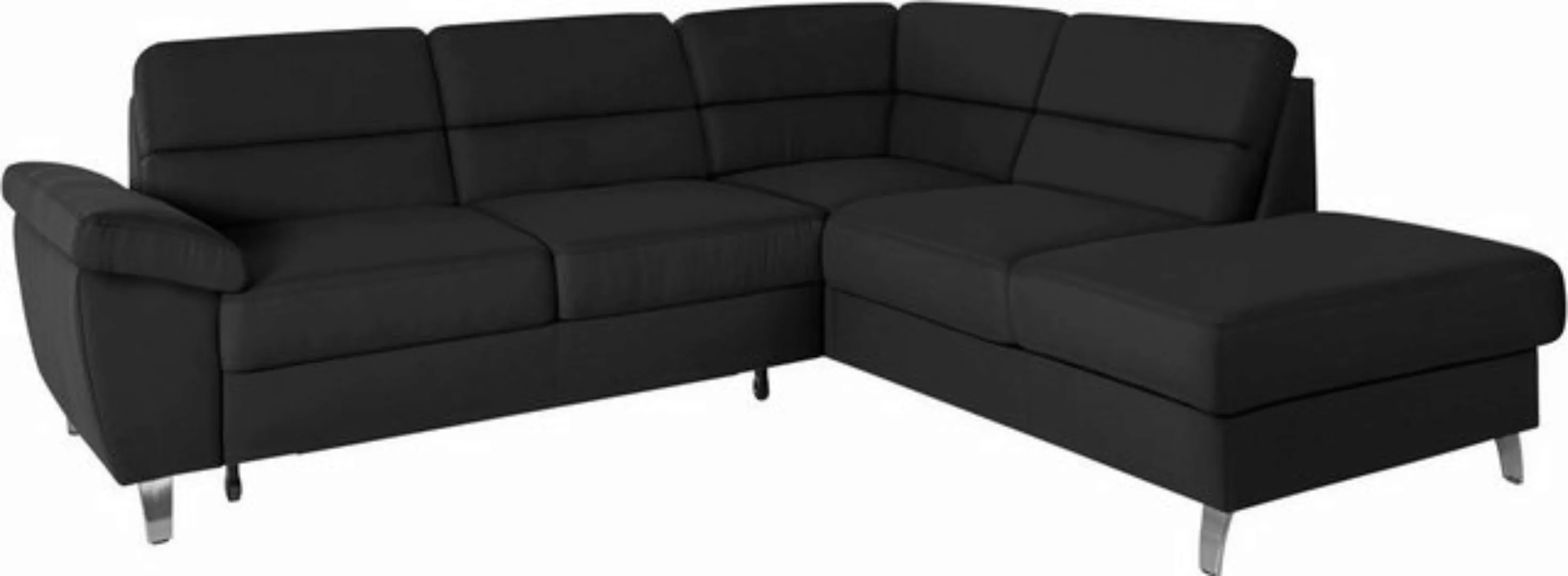 sit&more Ecksofa "Sorano L-Form", wahlweise mit Bettfunktion und Bettkasten günstig online kaufen