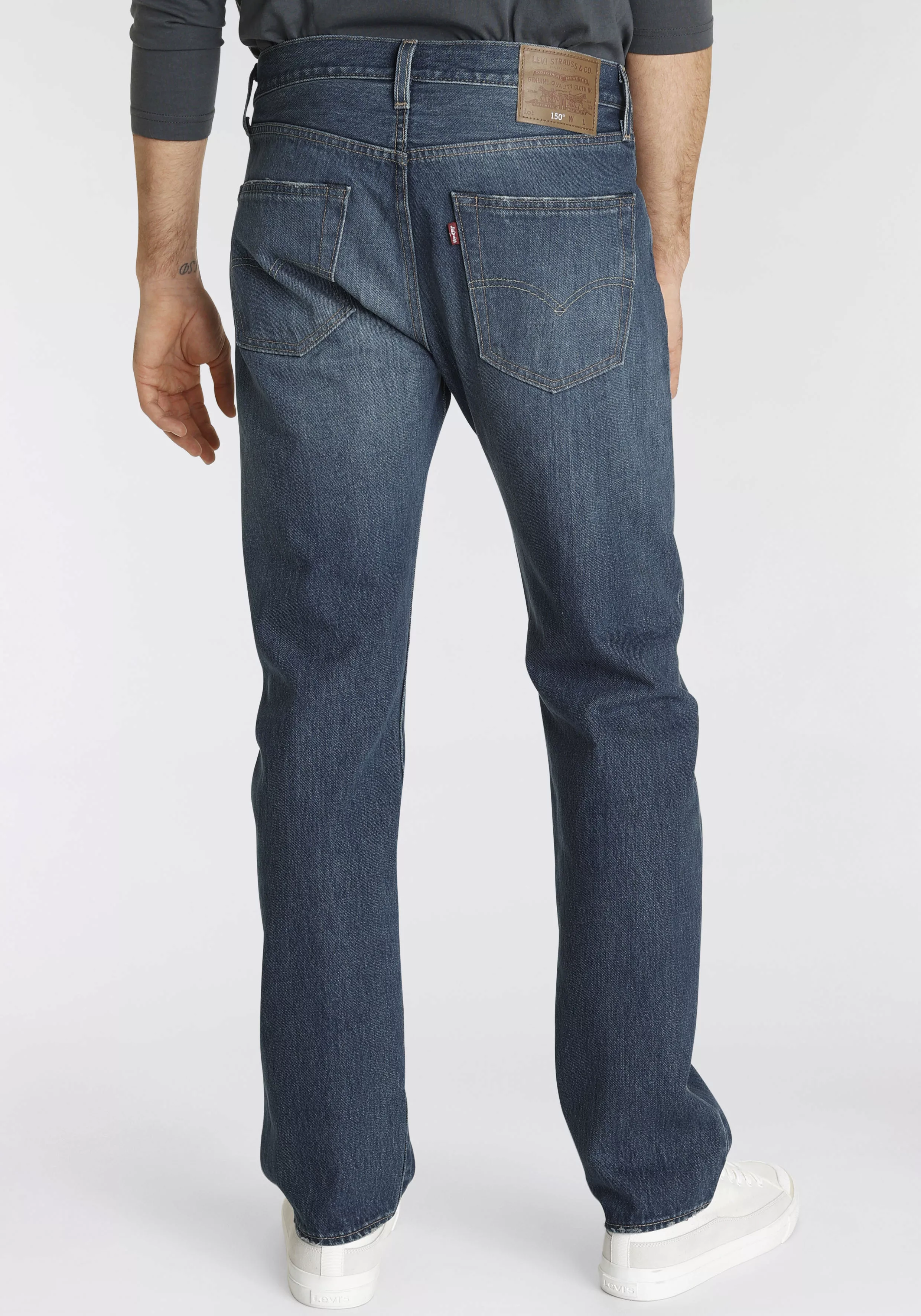 Levis Destroyed-Jeans "501 VIS ORIG", mit Markenlabel günstig online kaufen