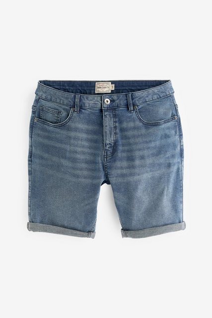 Next Jeansshorts Straight Fit Jeansshorts mit Stretch (1-tlg) günstig online kaufen