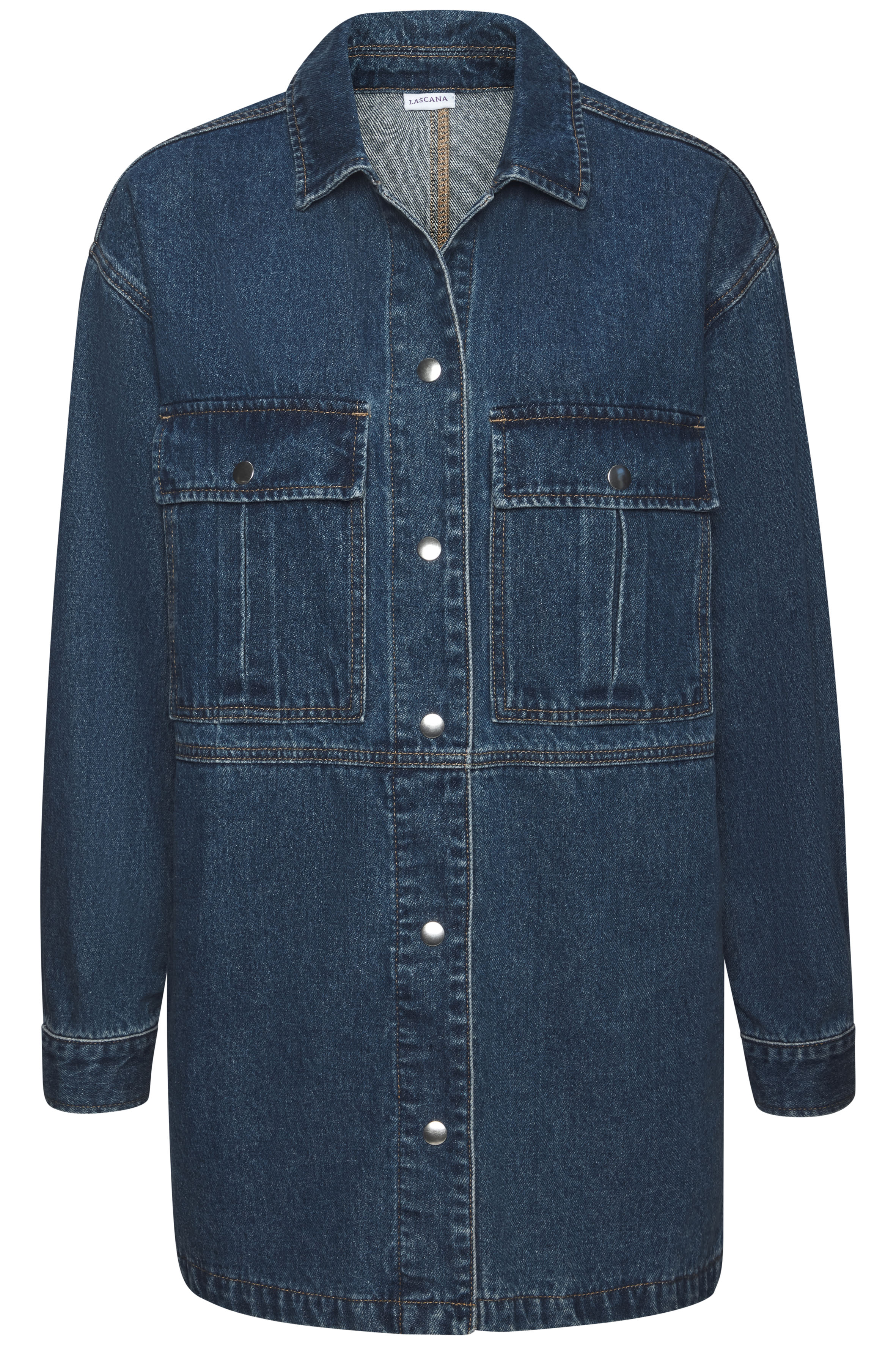 LASCANA Jeansjacke, mit seitlichen Schlitzen günstig online kaufen