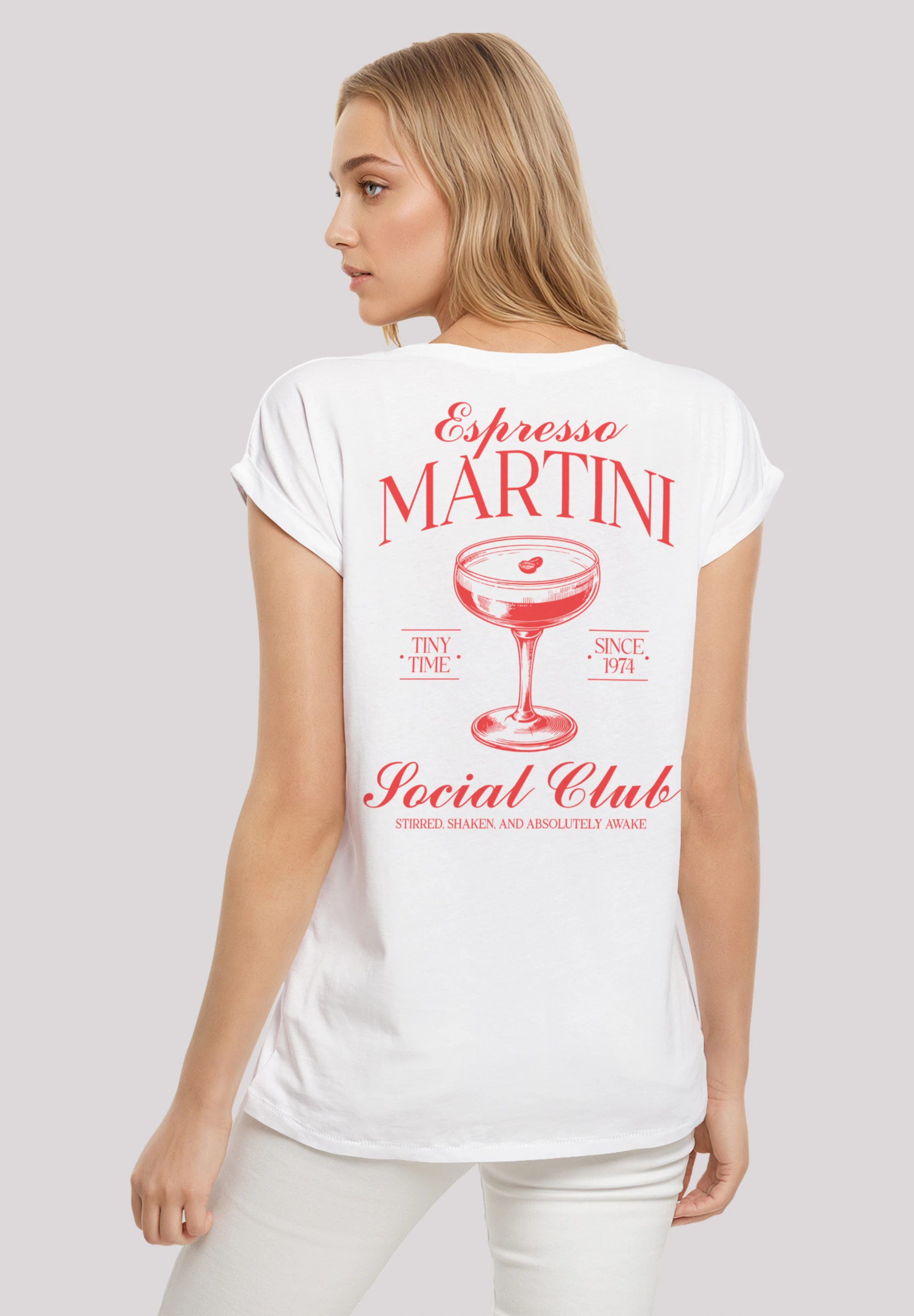 F4NT4STIC T-Shirt "Espresso Martini Social Club", Premium Qualität günstig online kaufen
